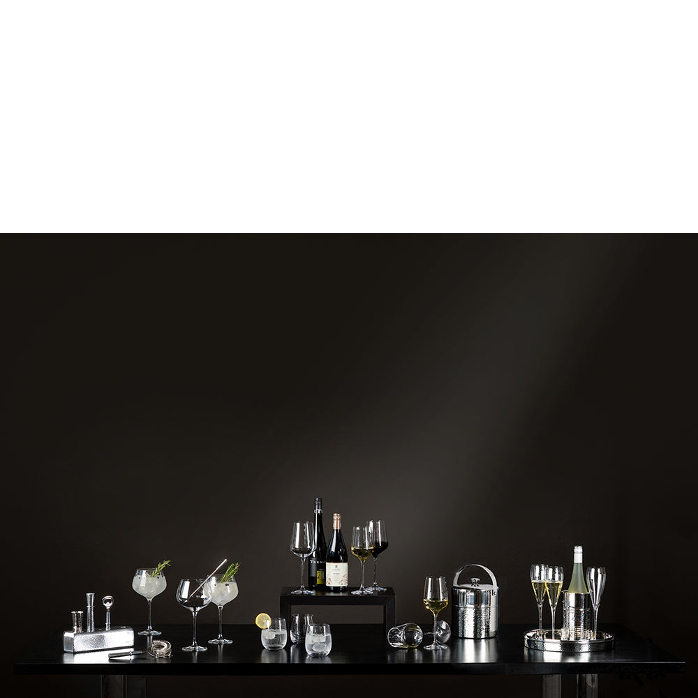 PREMIO Trinkglas transparent