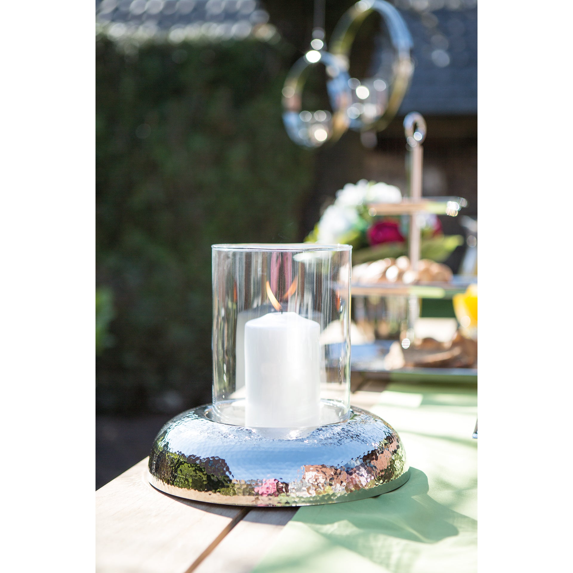 GLASZYLINDER Glaszylinder mit Boden transparent