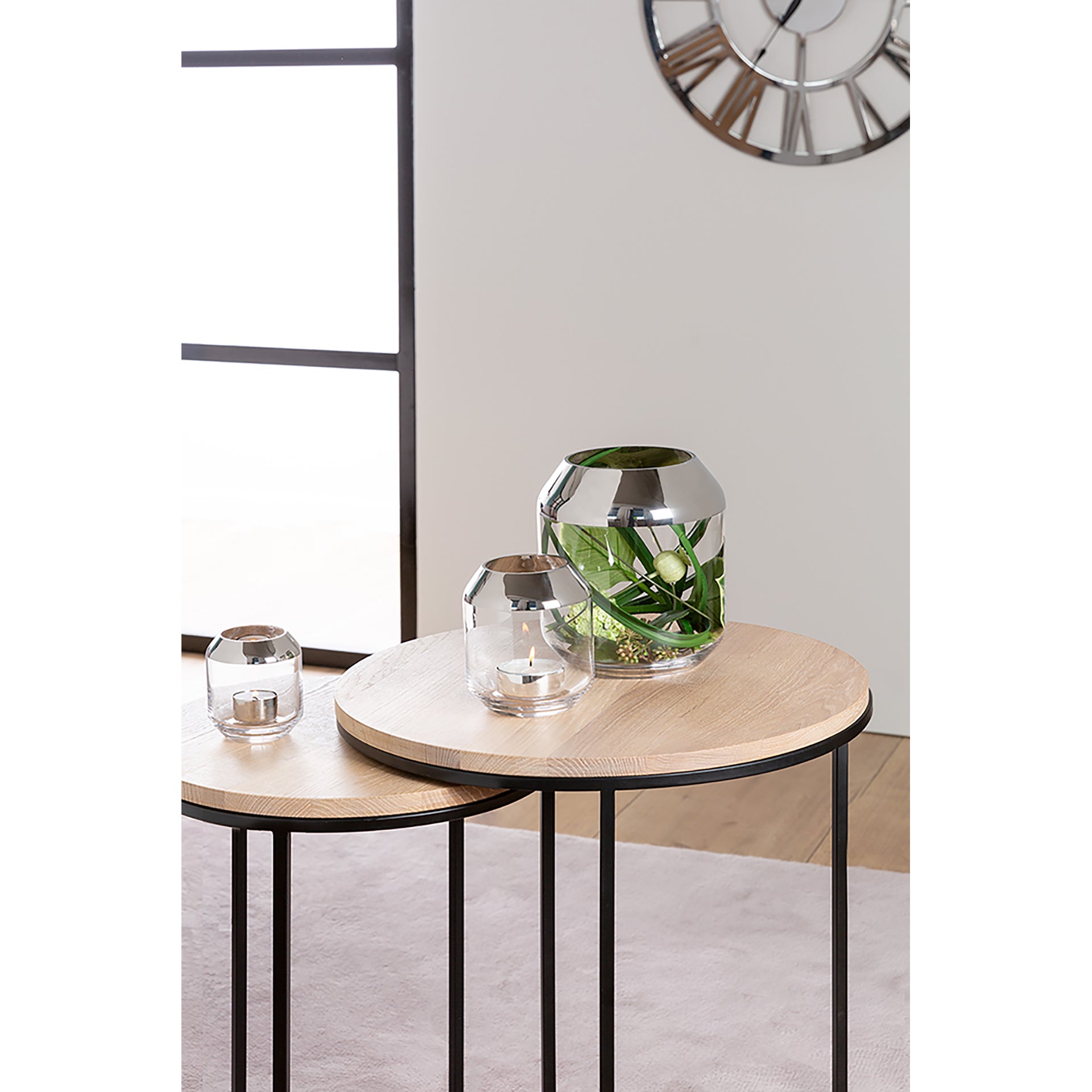 SMILLA Teelichthalter transparent