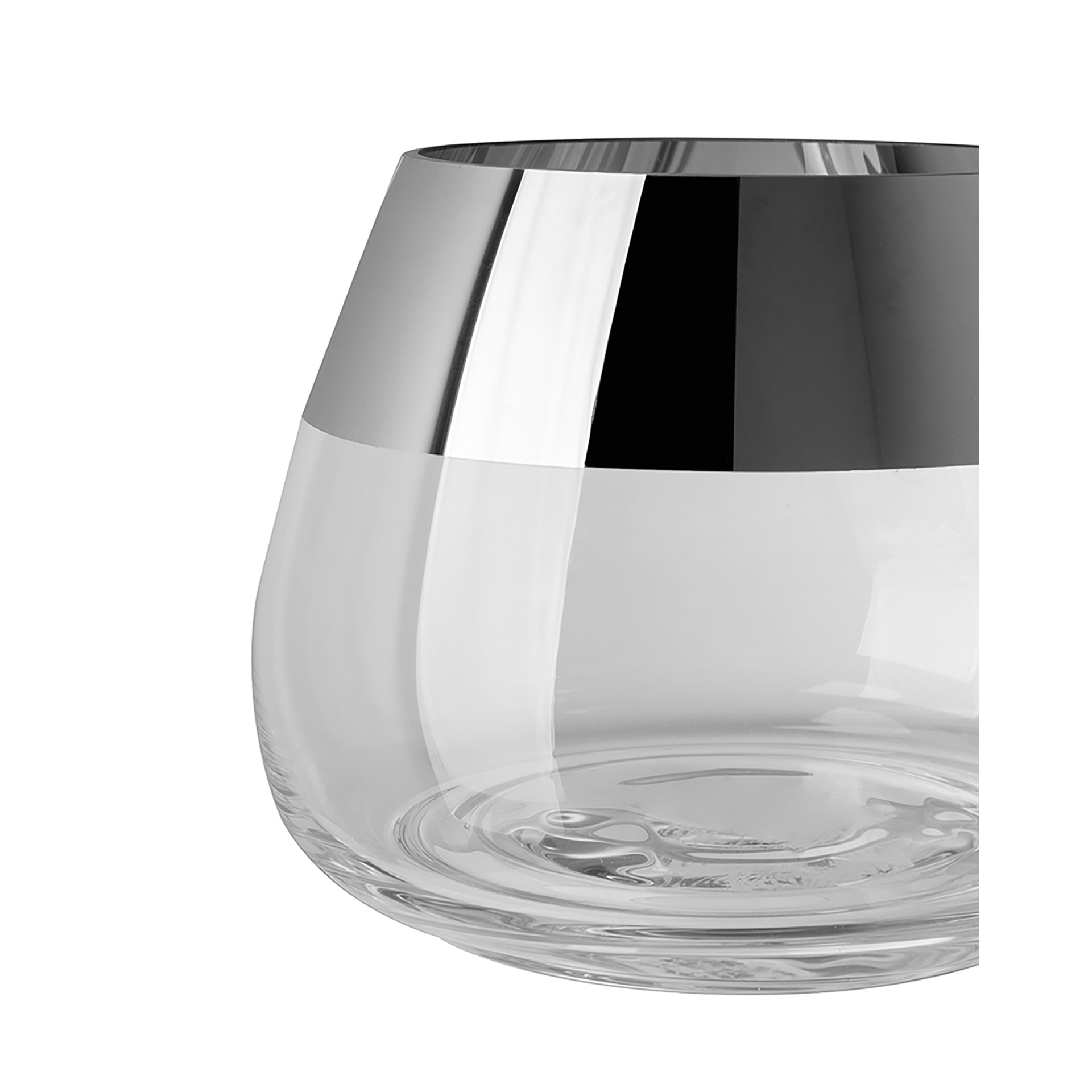 BELLA Teelichthalter transparent