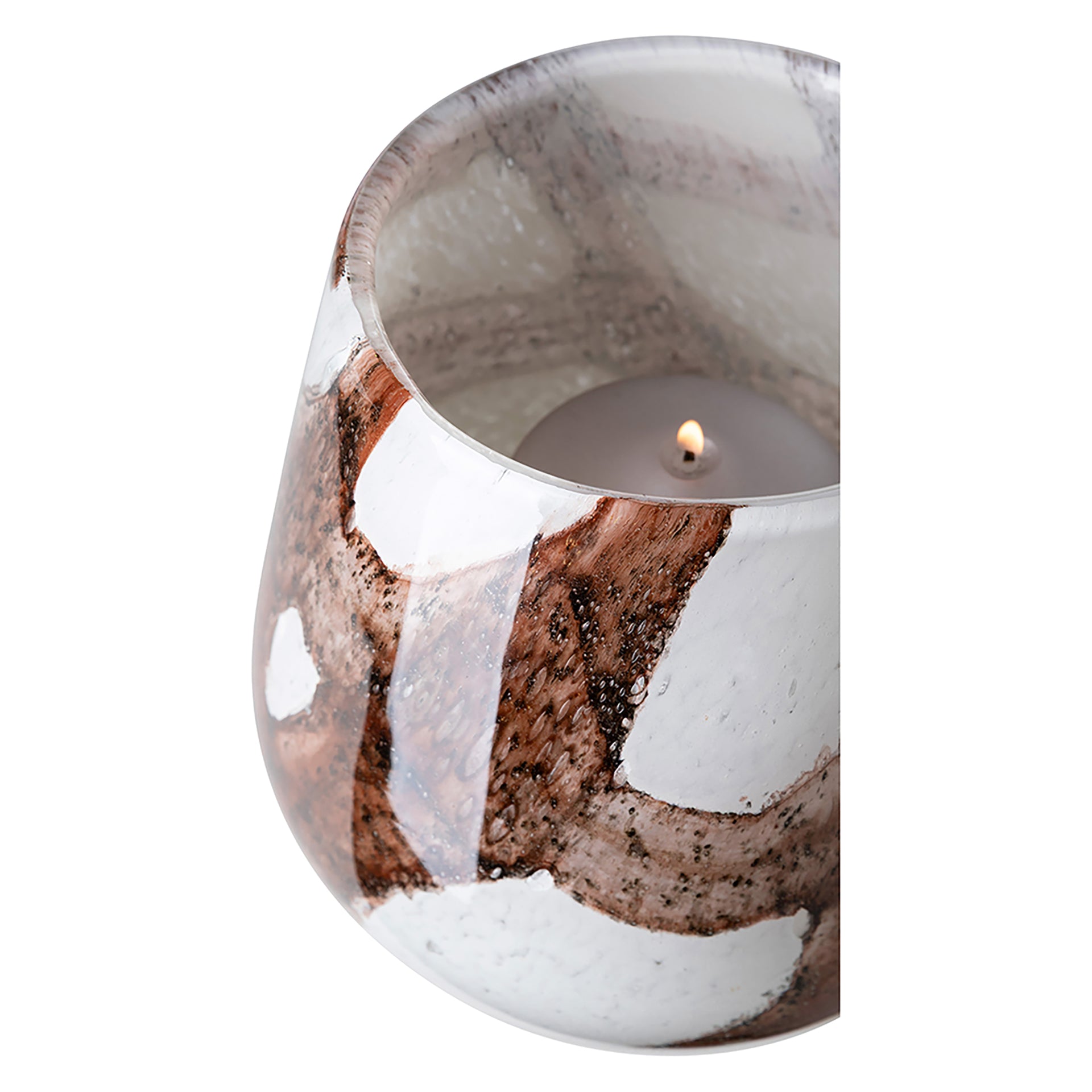 MELLA Windlicht weiß