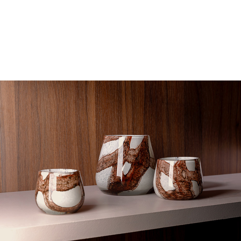 MELLA Windlicht weiß