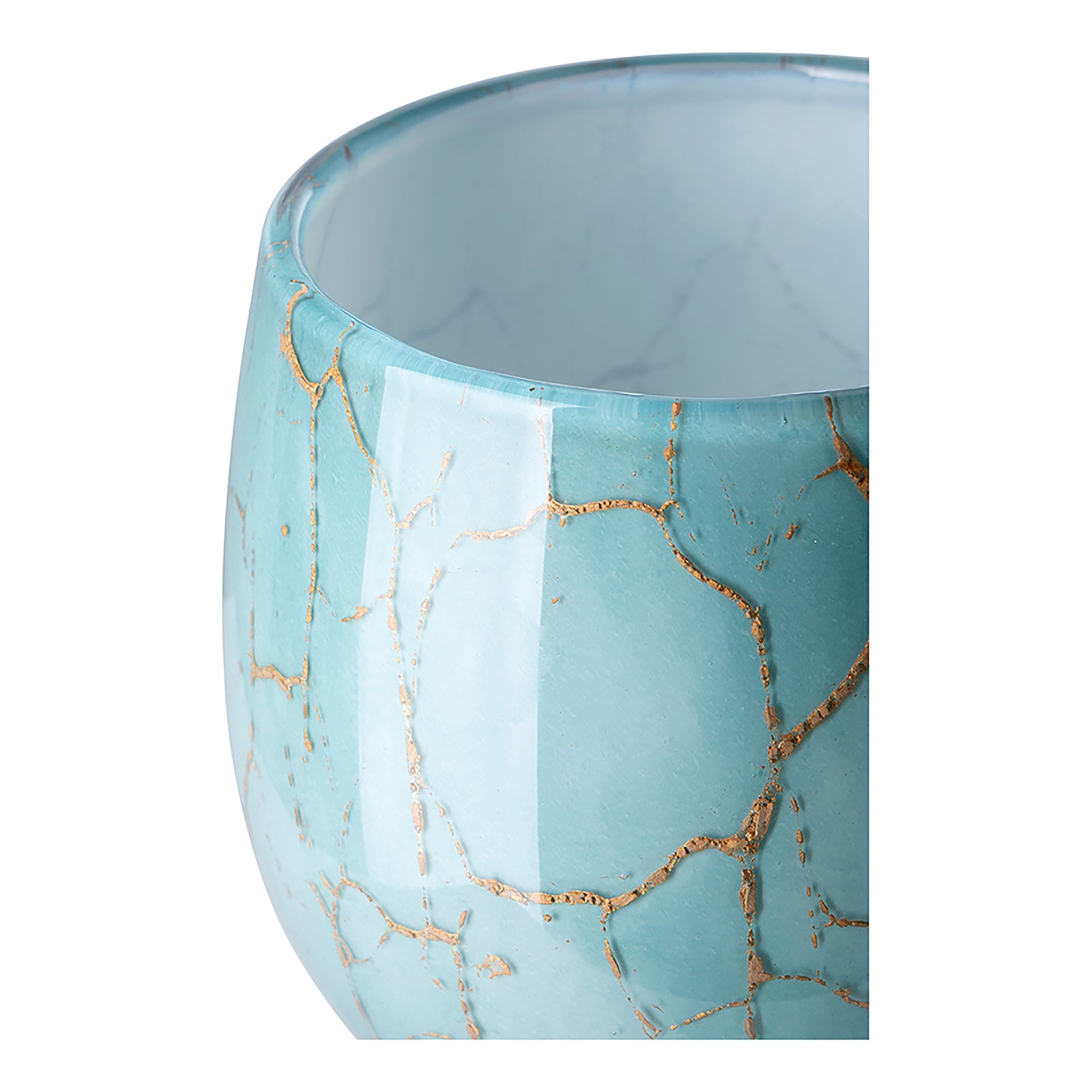 COSMIC Vase goldfarben