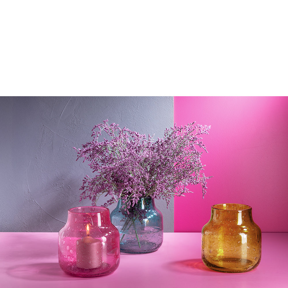 SOLEA Windlicht fuchsia