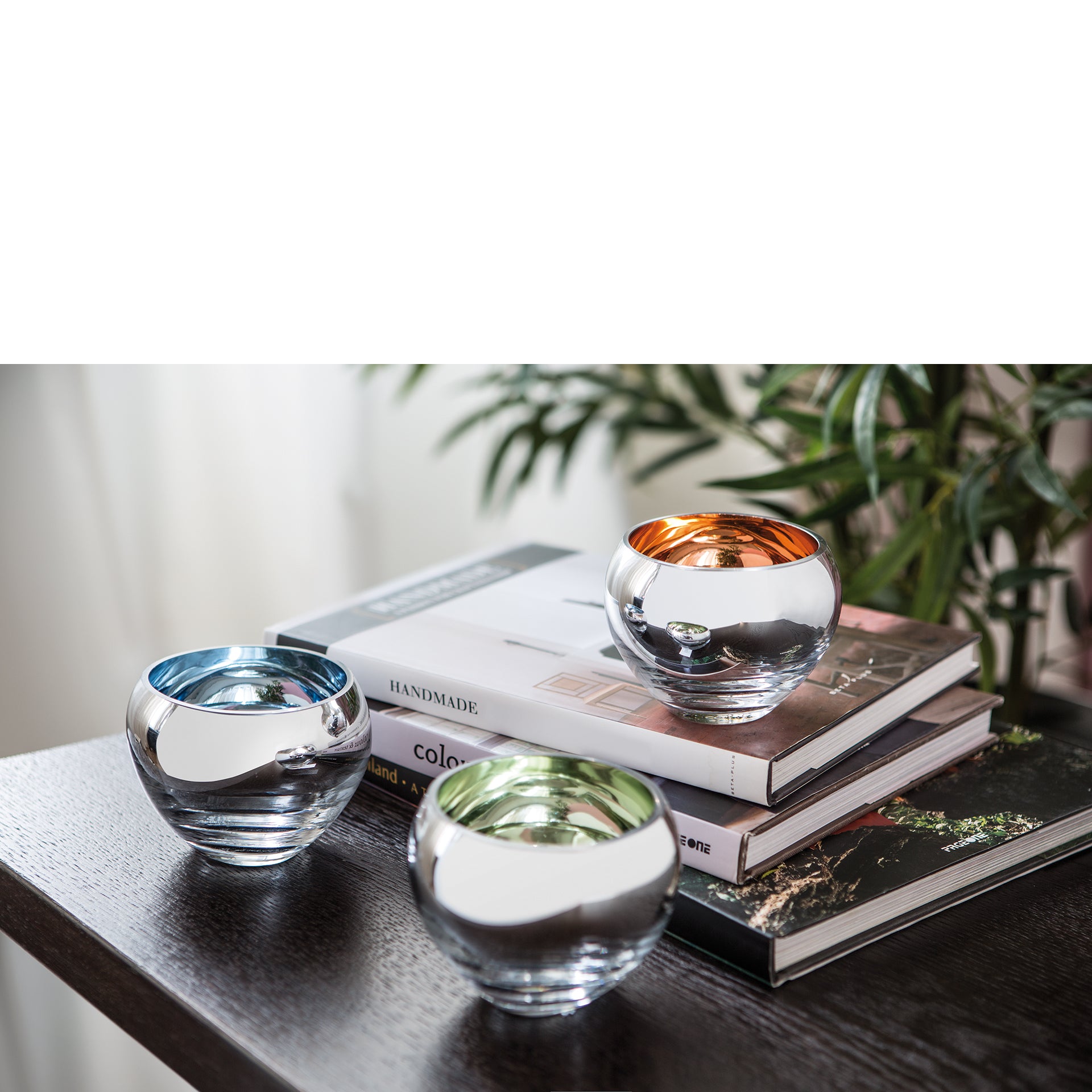 COLORE Teelichthalter hellblau