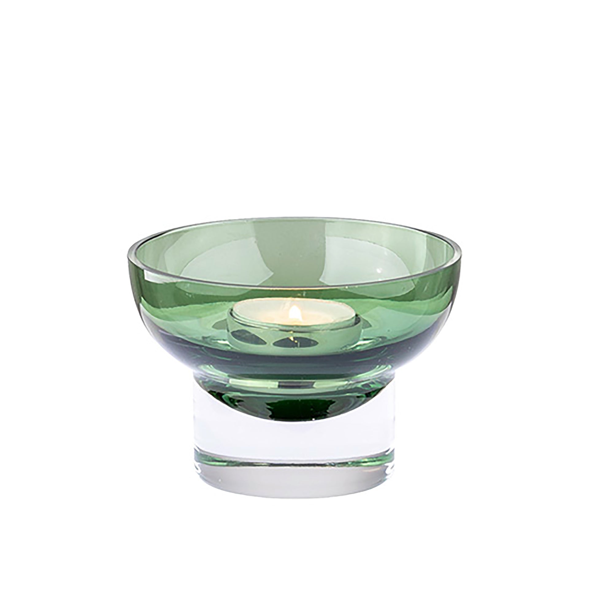 JULIA Teelichthalter transparent