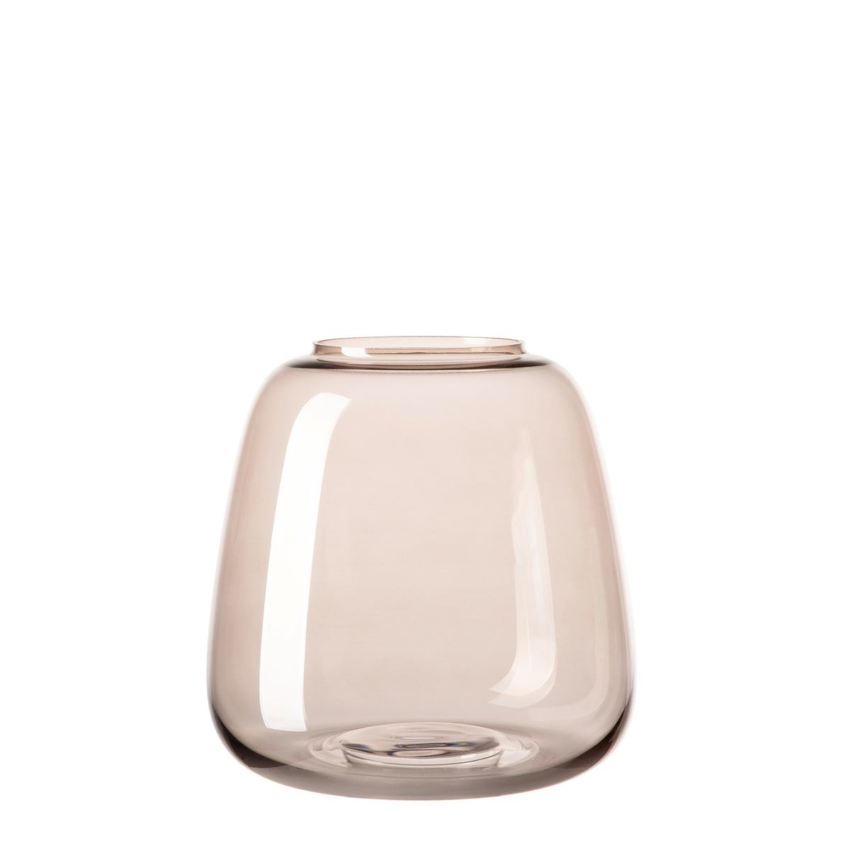 SUNDAY Vase grau