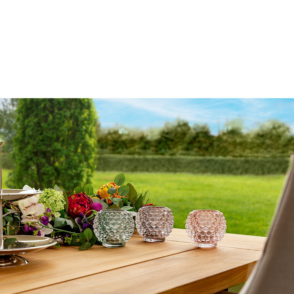 DOTS Teelichthalter rose