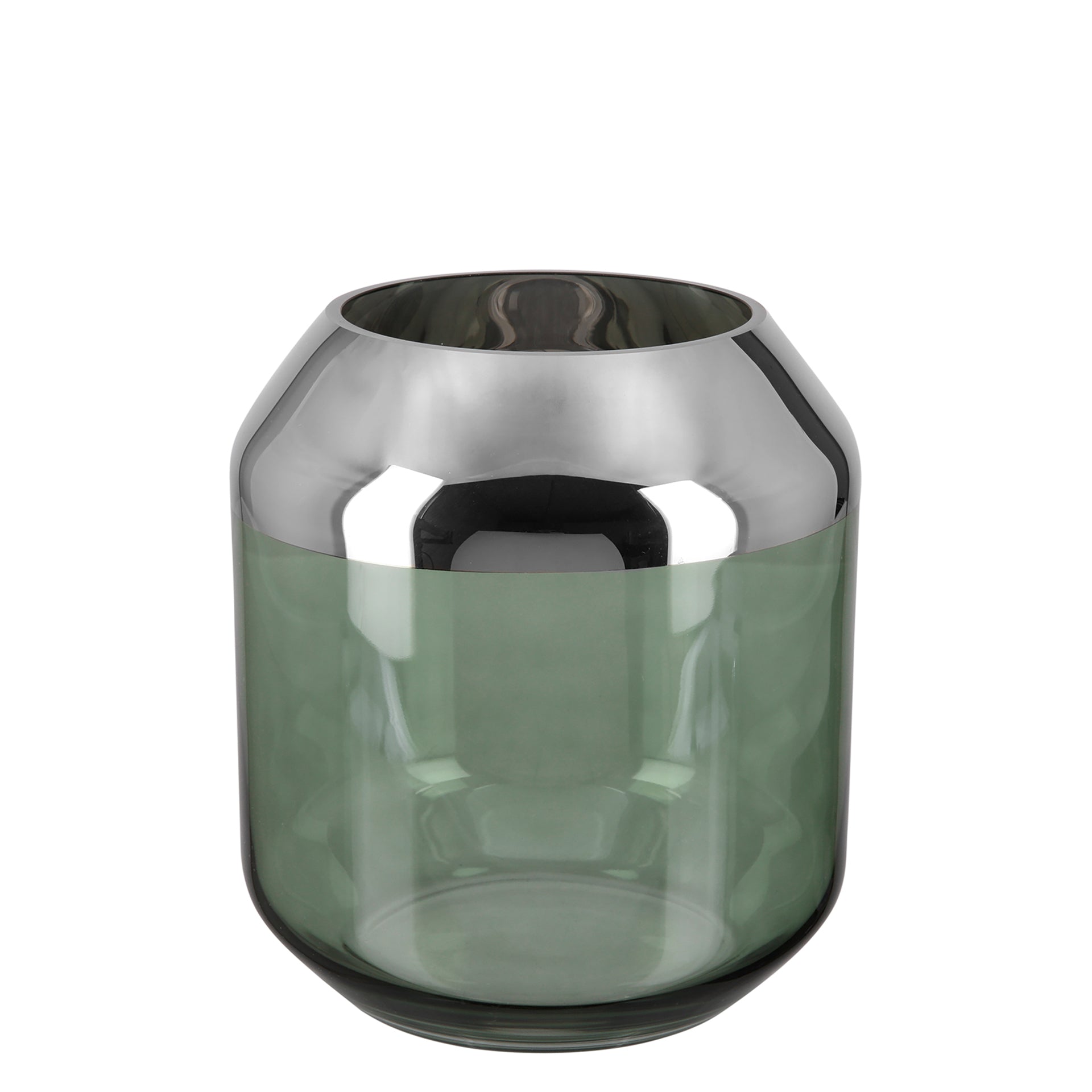 SMILLA Vase silberfarben