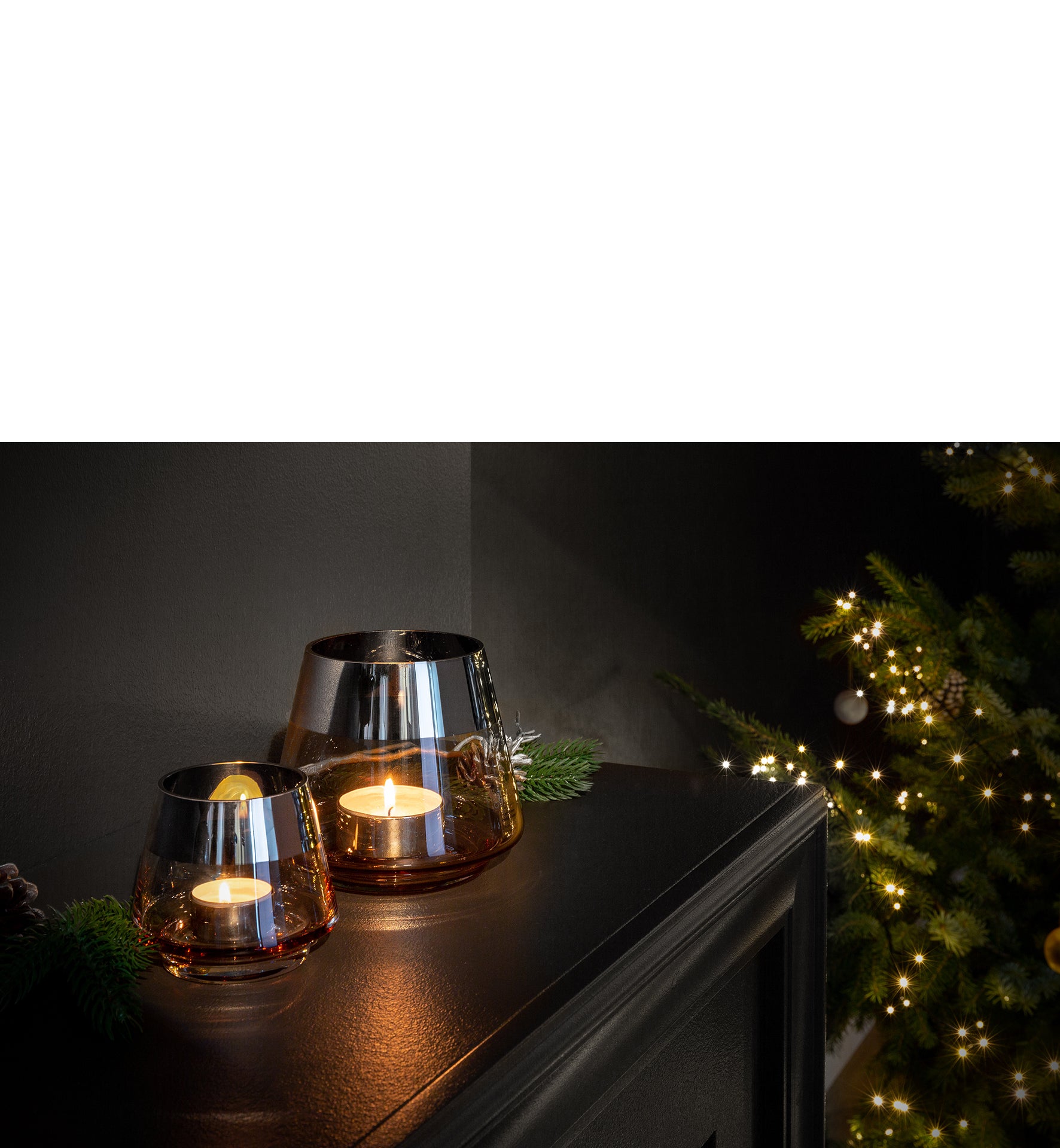 JONA Teelichthalter sand