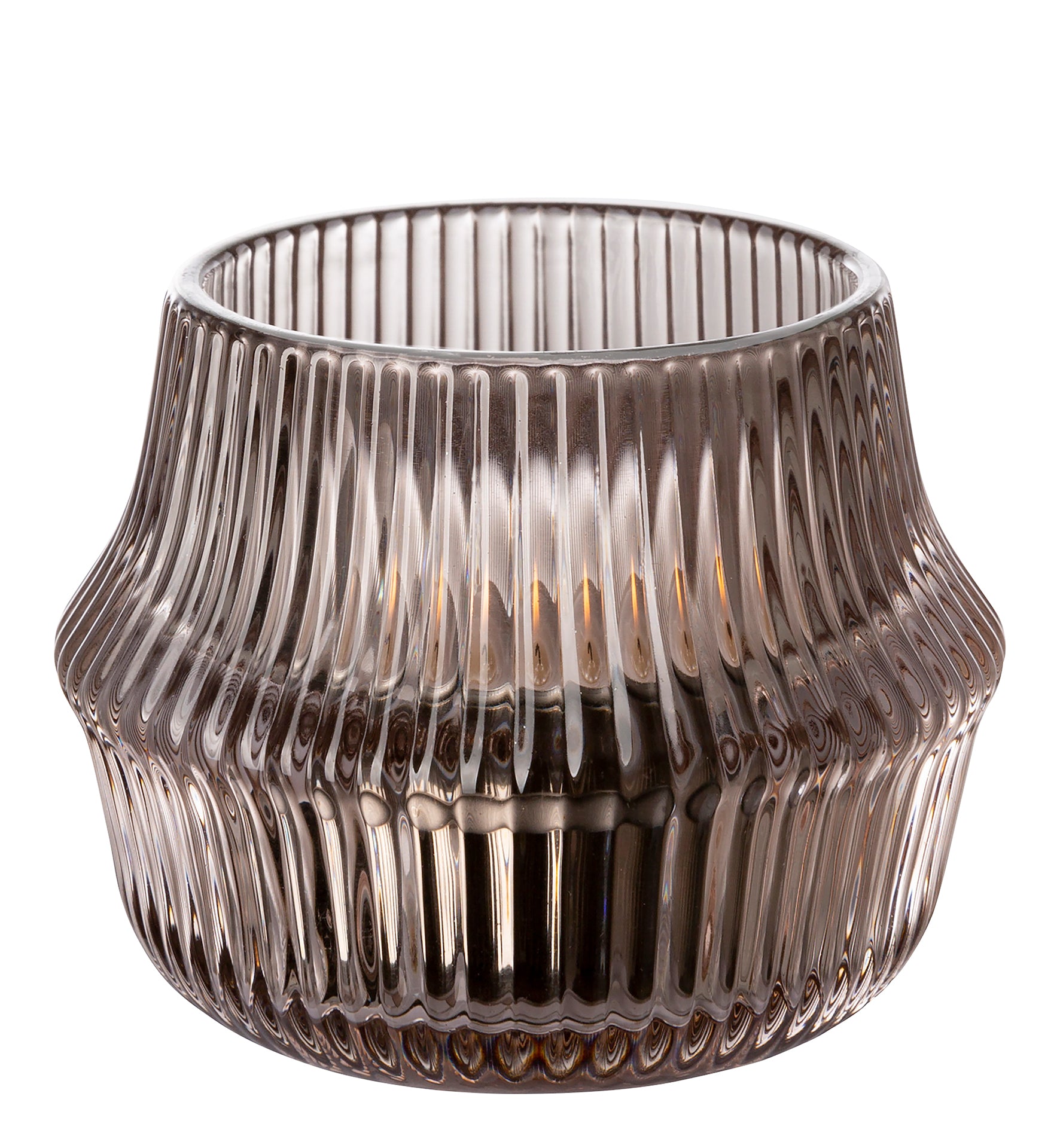 FREYA Teelichthalter coffee