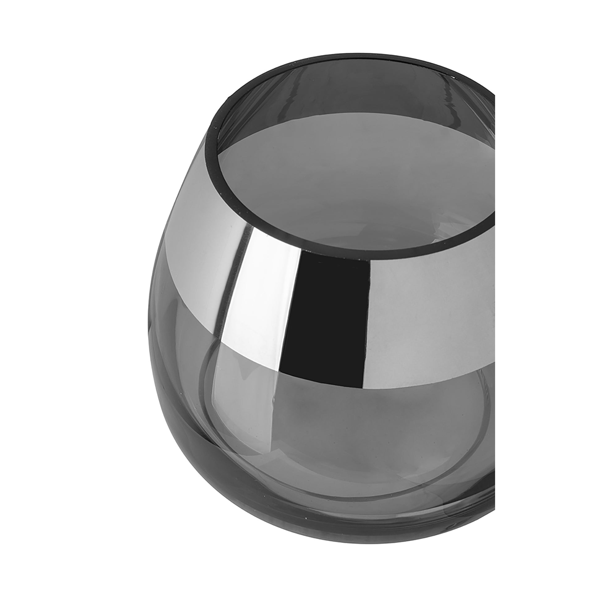 BELLA Teelichthalter silberfarben