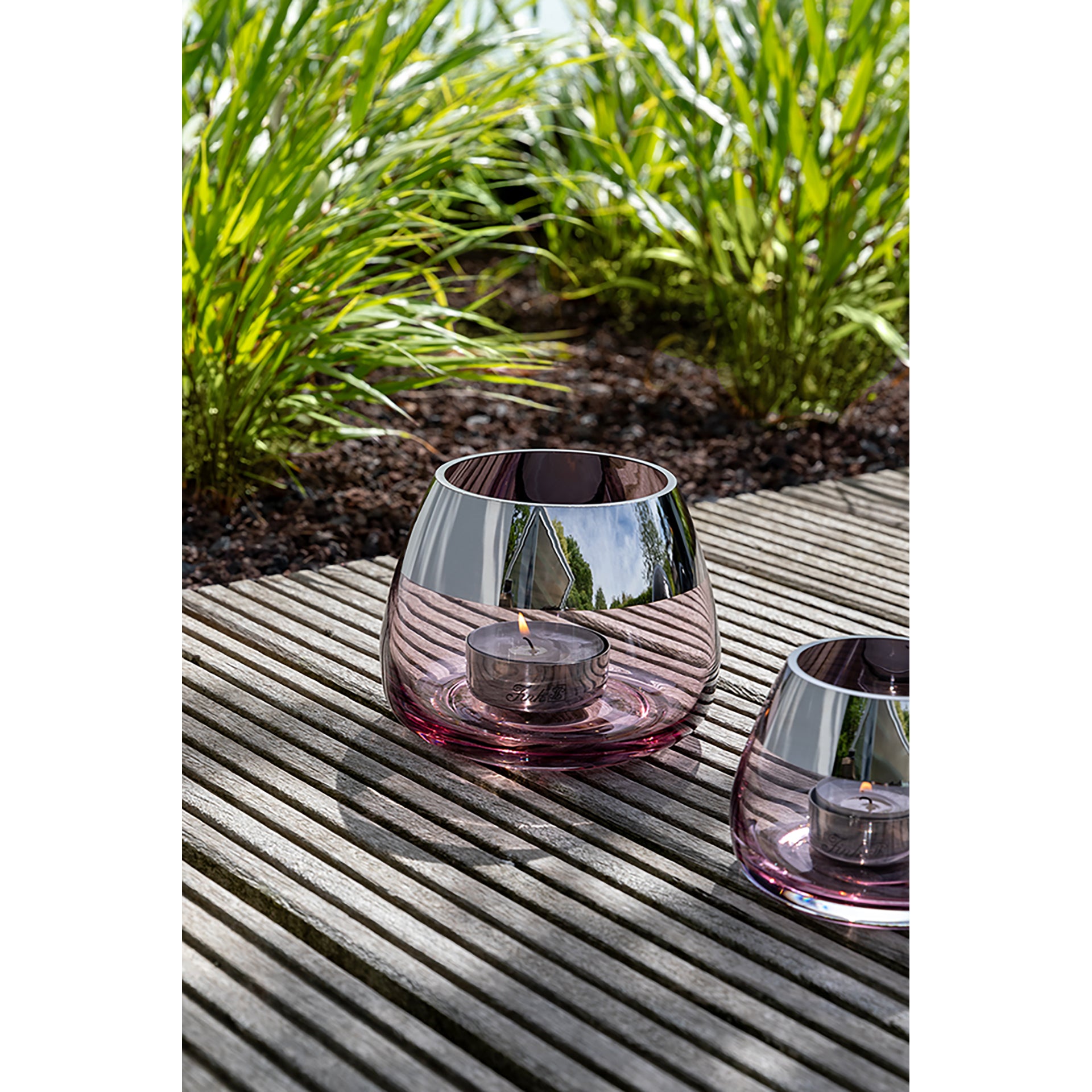 BELLA Teelichthalter rose