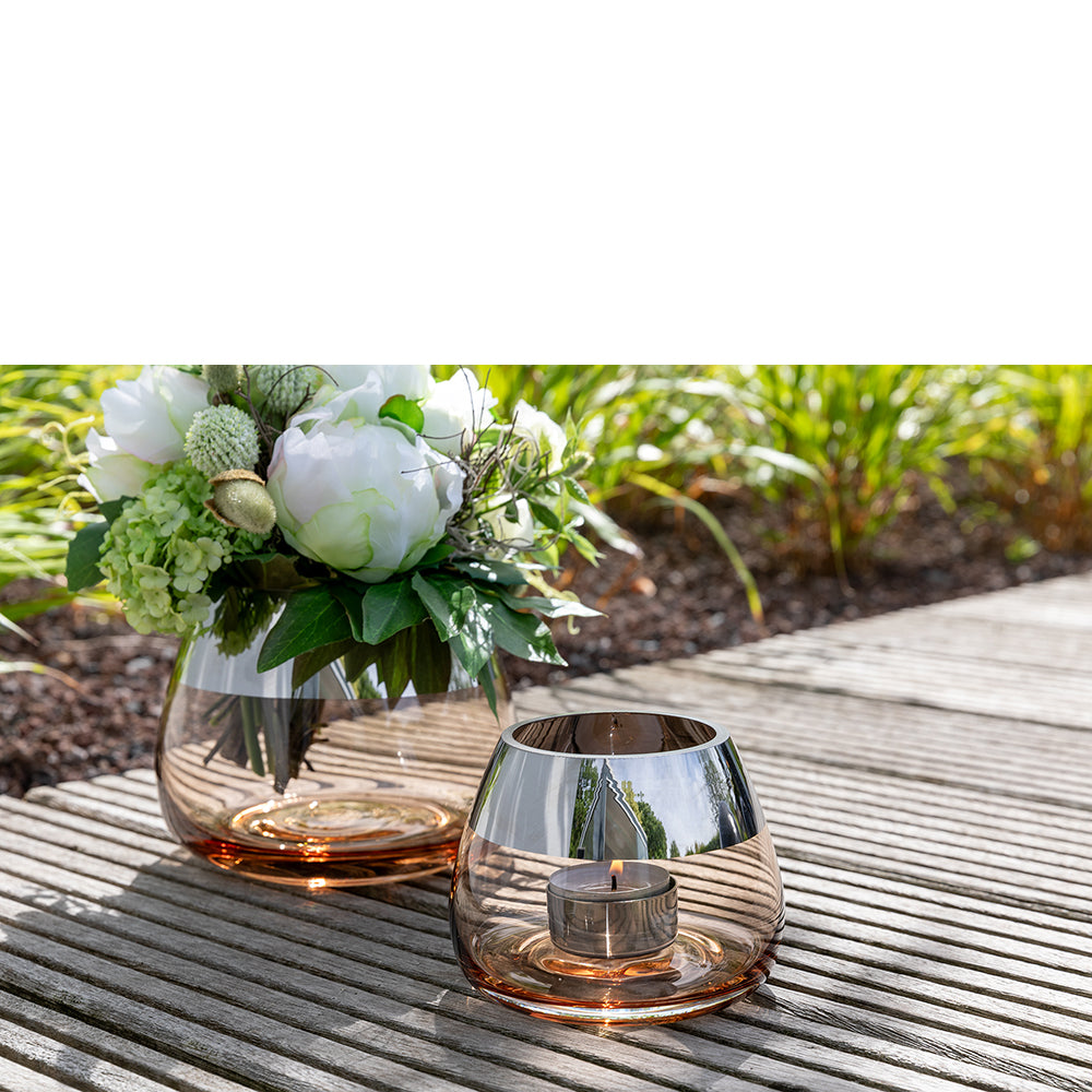 BELLA Teelichthalter sand