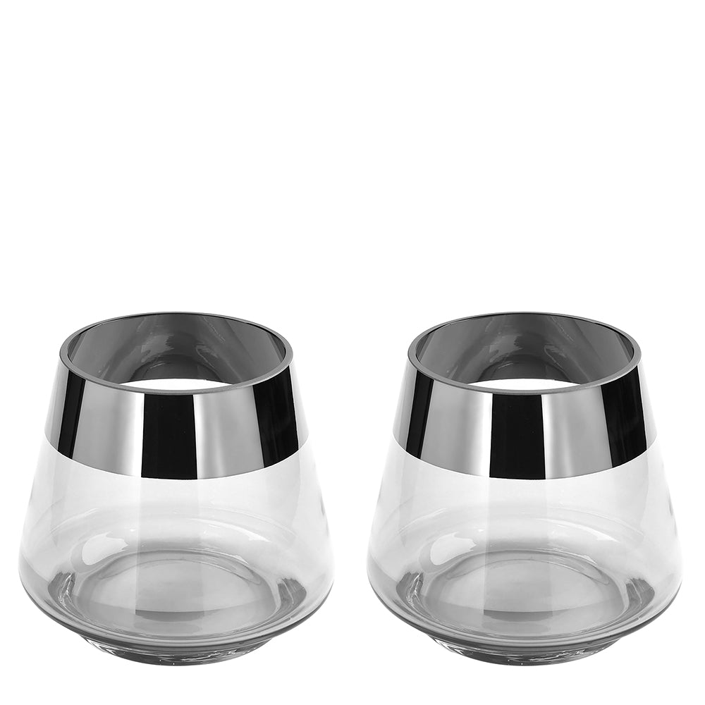 JONA Teelichthalter transparent