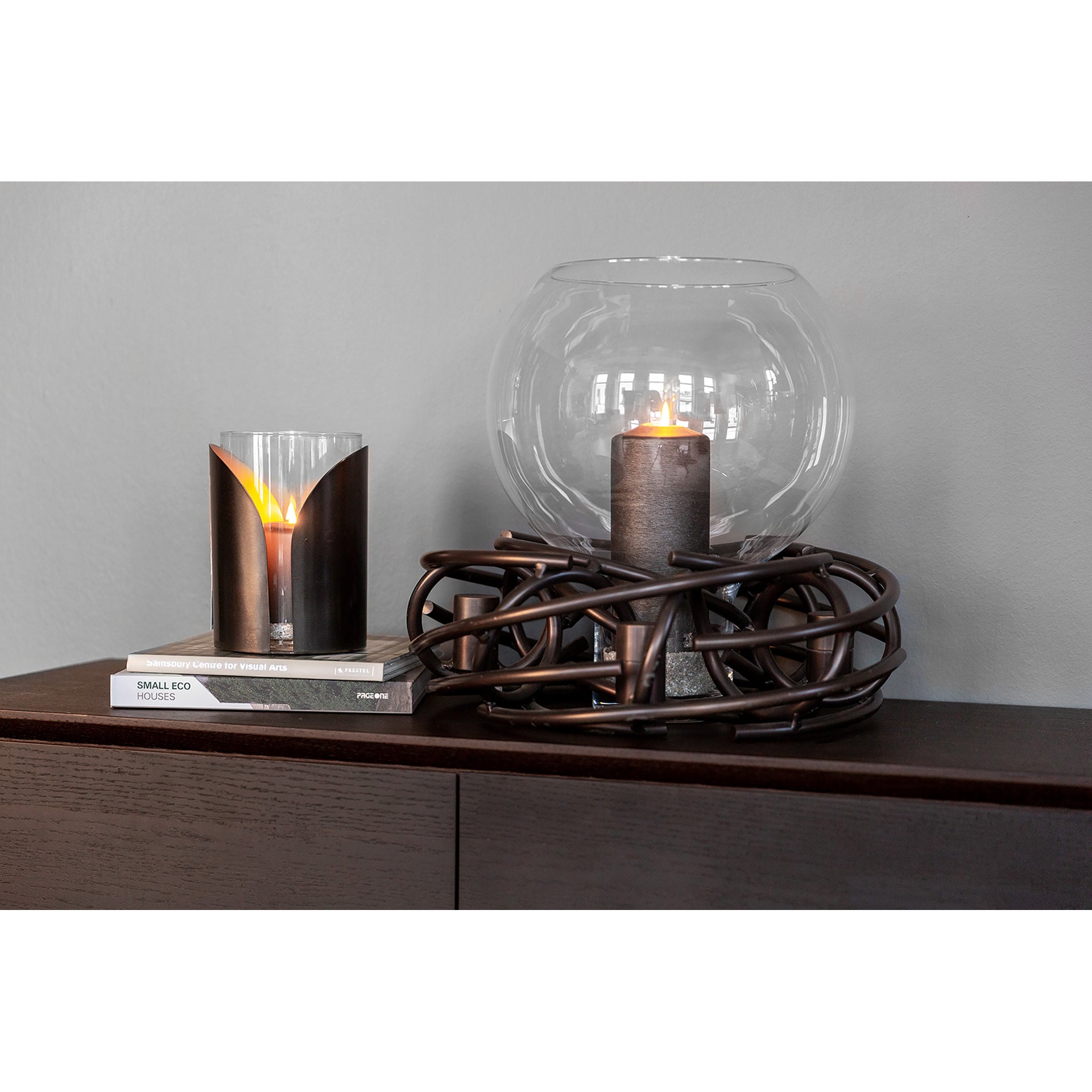 CORONA Windlicht transparent