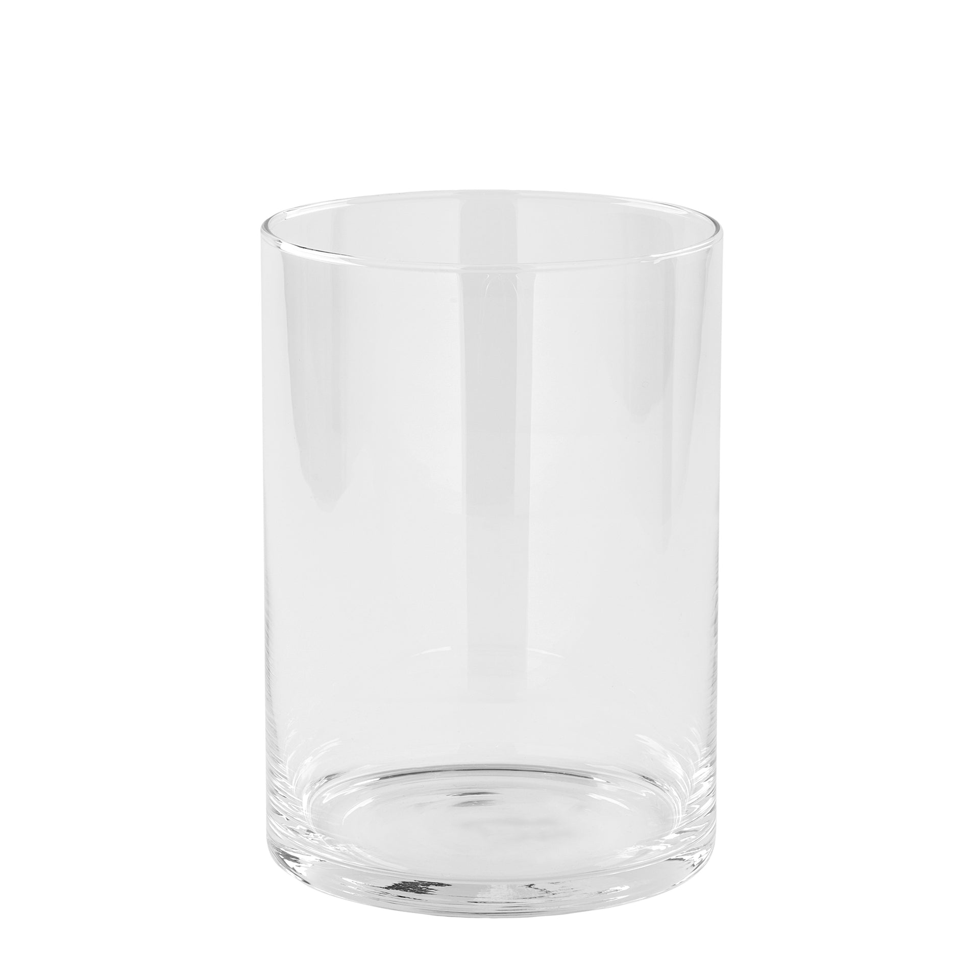 GLASZYLINDER Glaszylinder mit Boden transparent