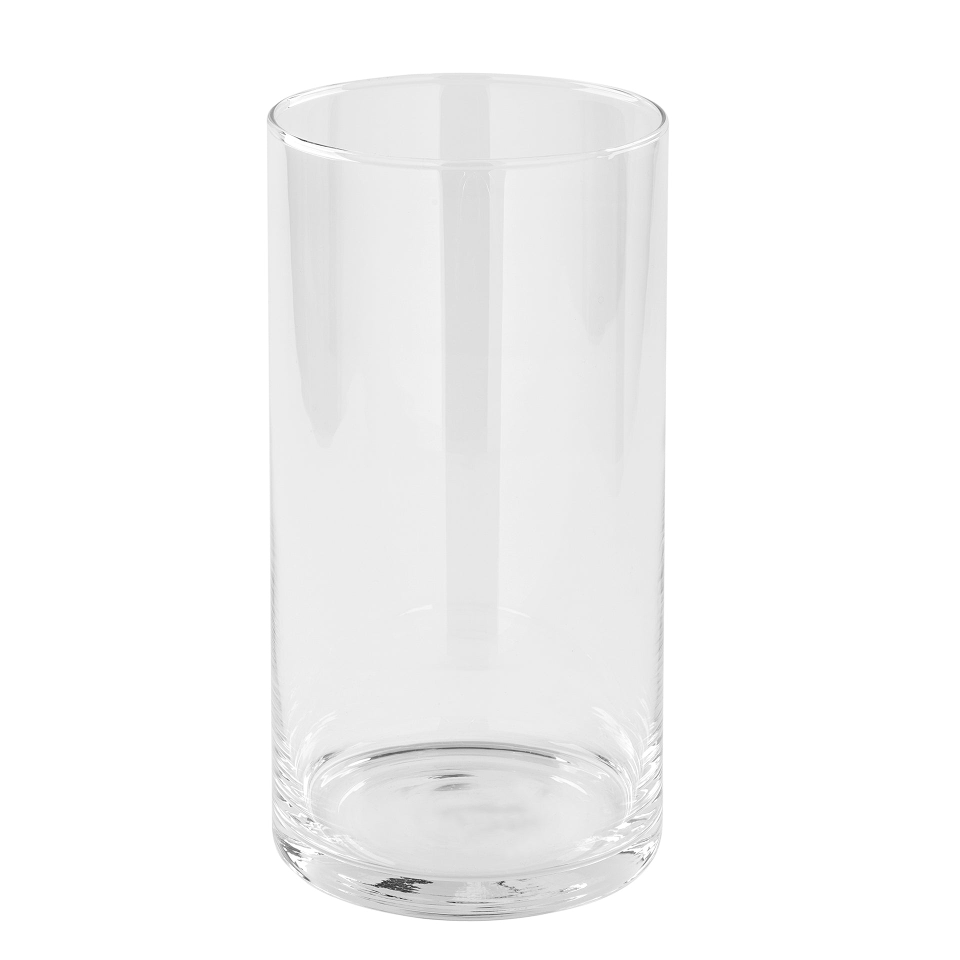 GLASZYLINDER Glaszylinder mit Boden transparent