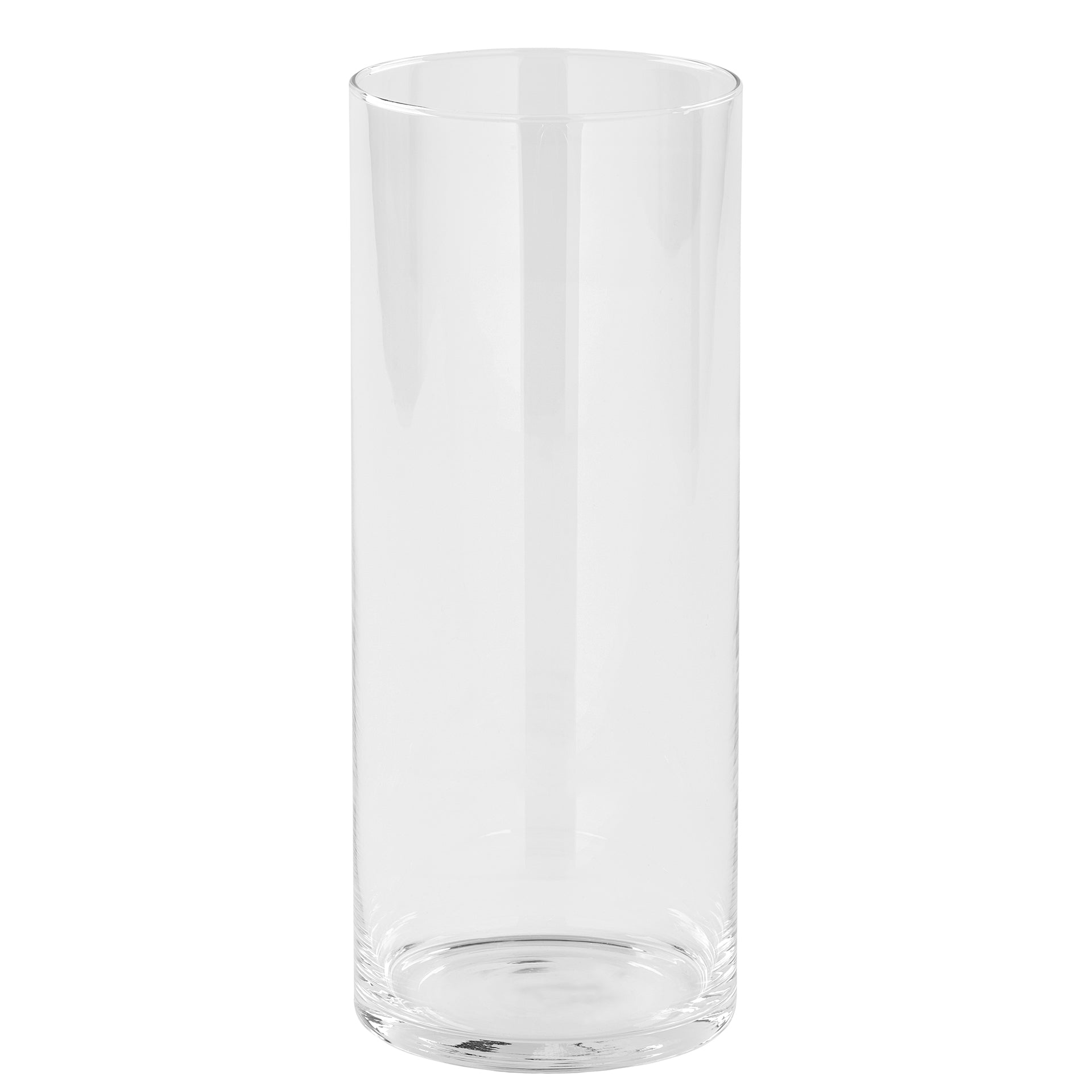 GLASZYLINDER Glaszylinder mit Boden transparent