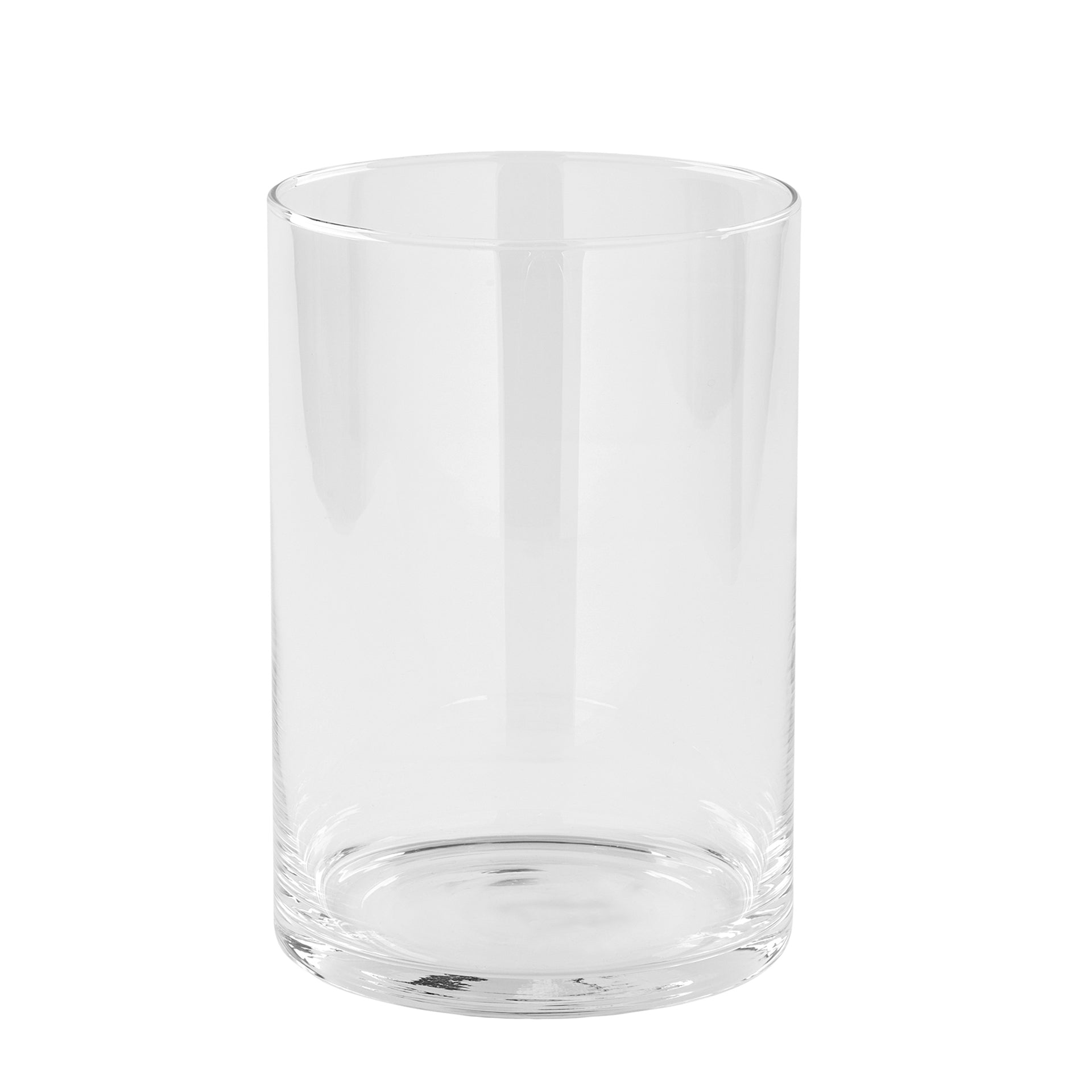 GLASZYLINDER Glaszylinder mit Boden transparent