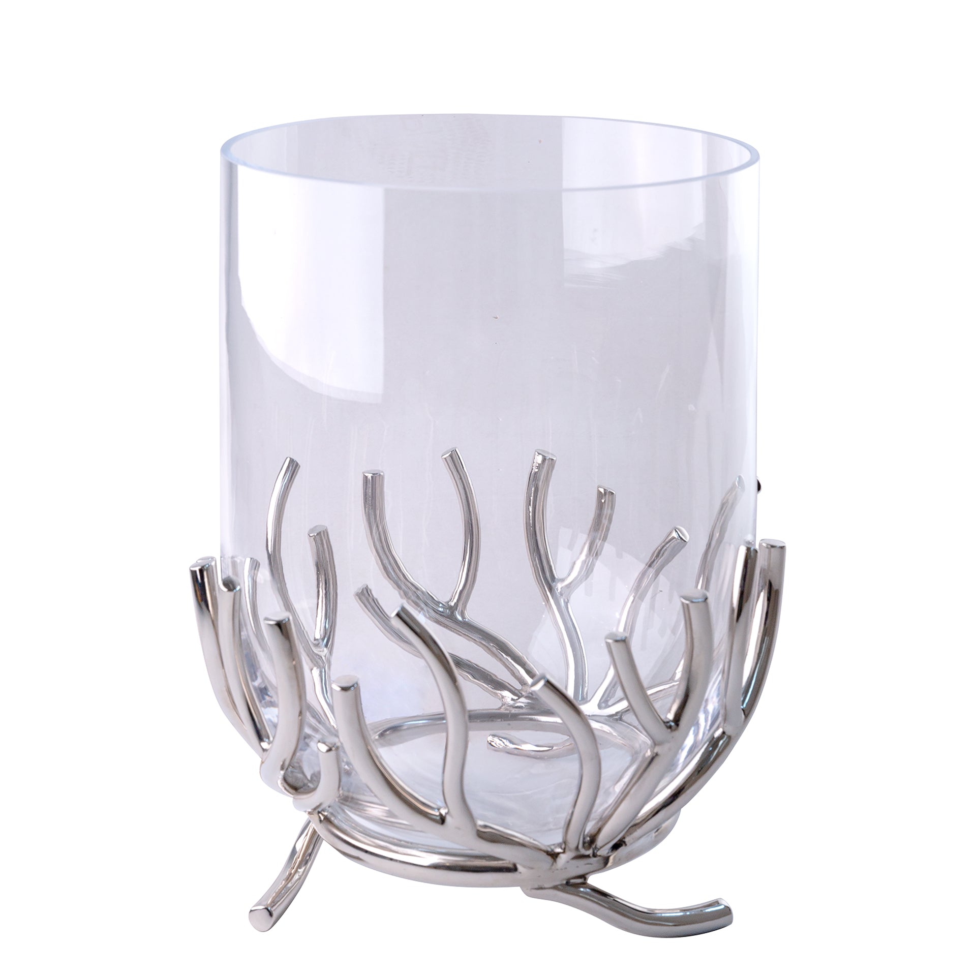 RAMUS Glaszylinder mit Boden transparent