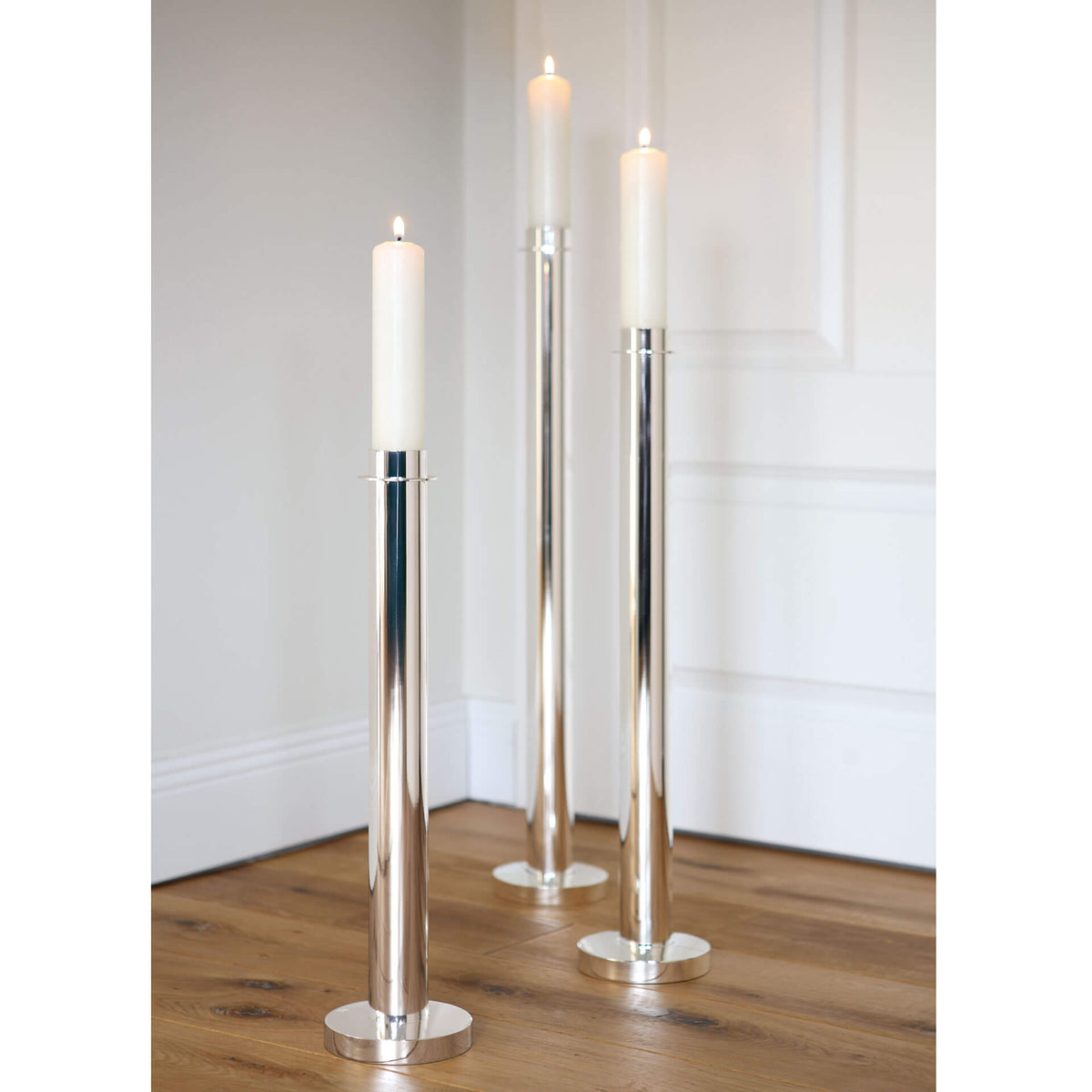 CANDLE getauchte Titankerze creme