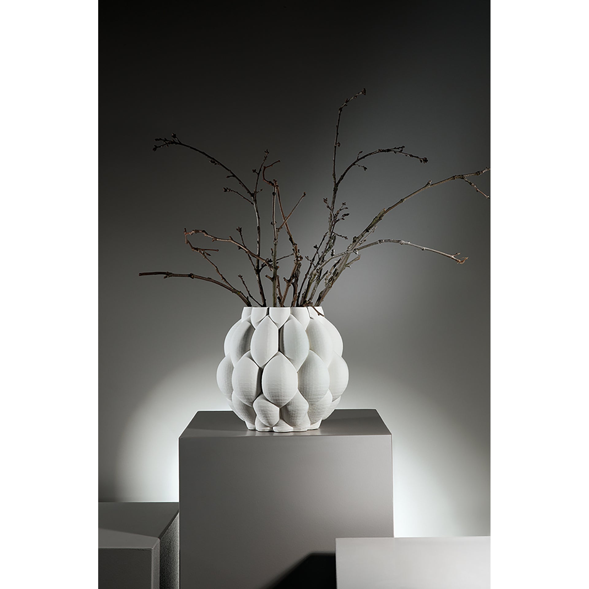 MOLINO Vase off white