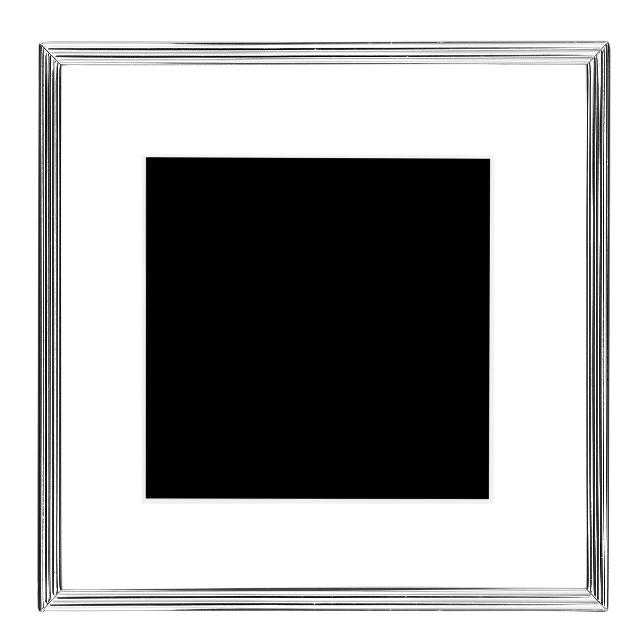 JOY Bilderrahmen 10x10 cm silberfarben