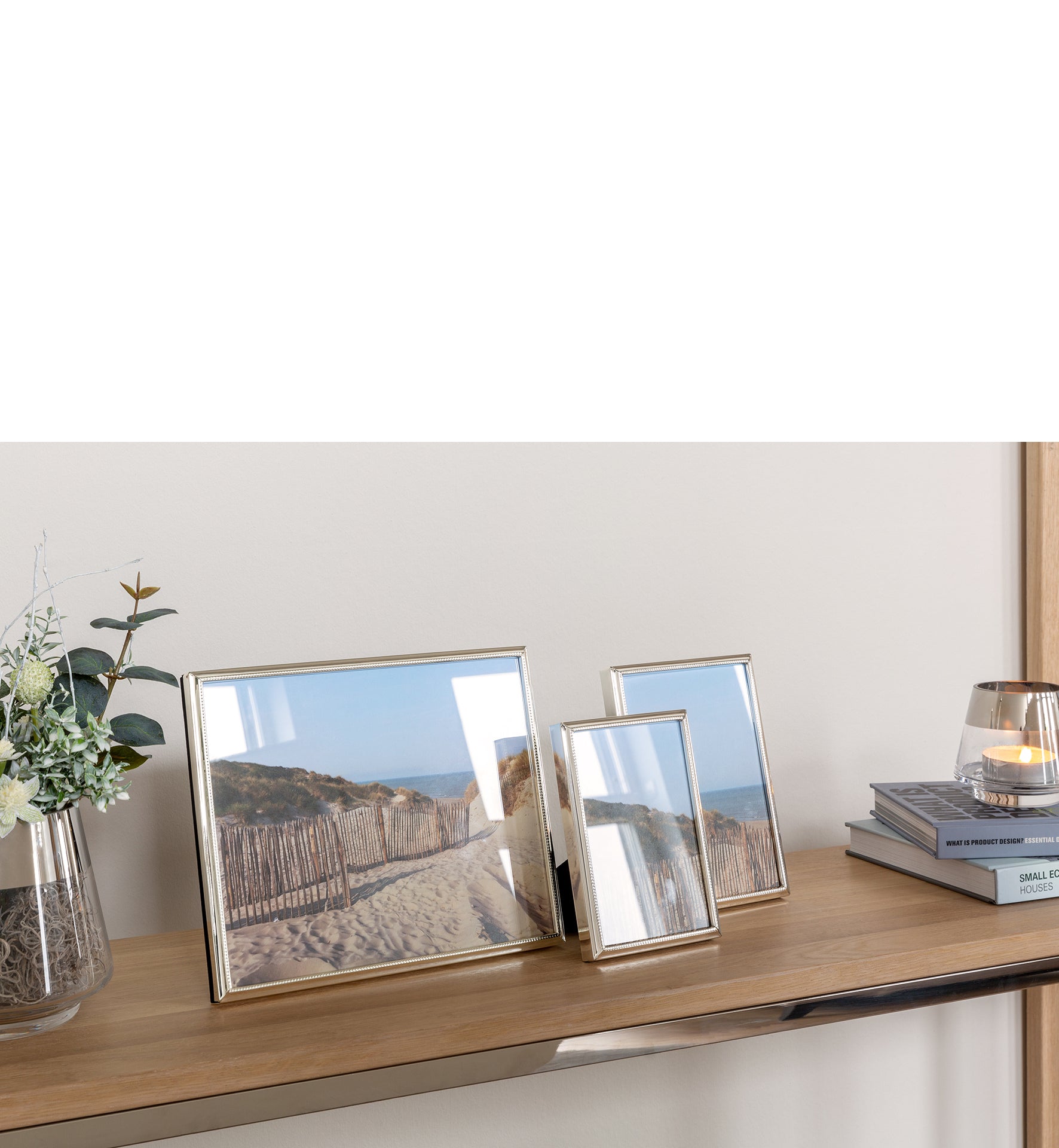 MIA Bilderrahmen 20x25 cm silberfarben