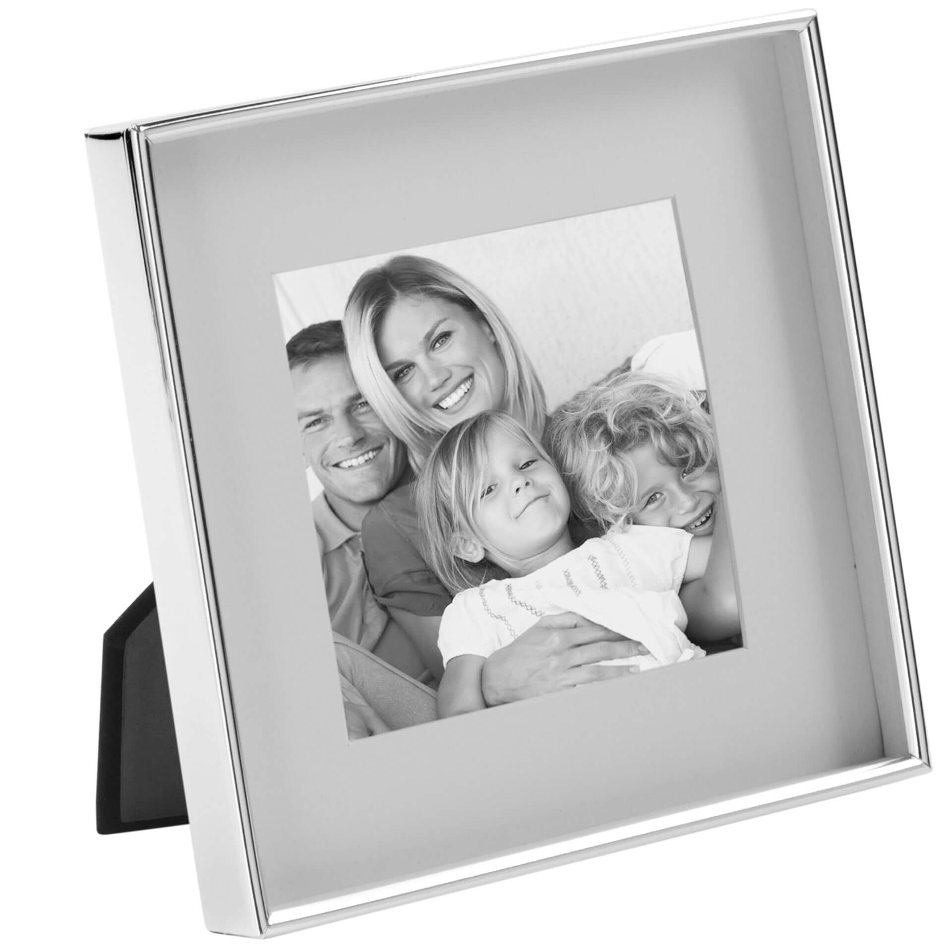 KIM Bilderrahmen 10x10 cm silberfarben