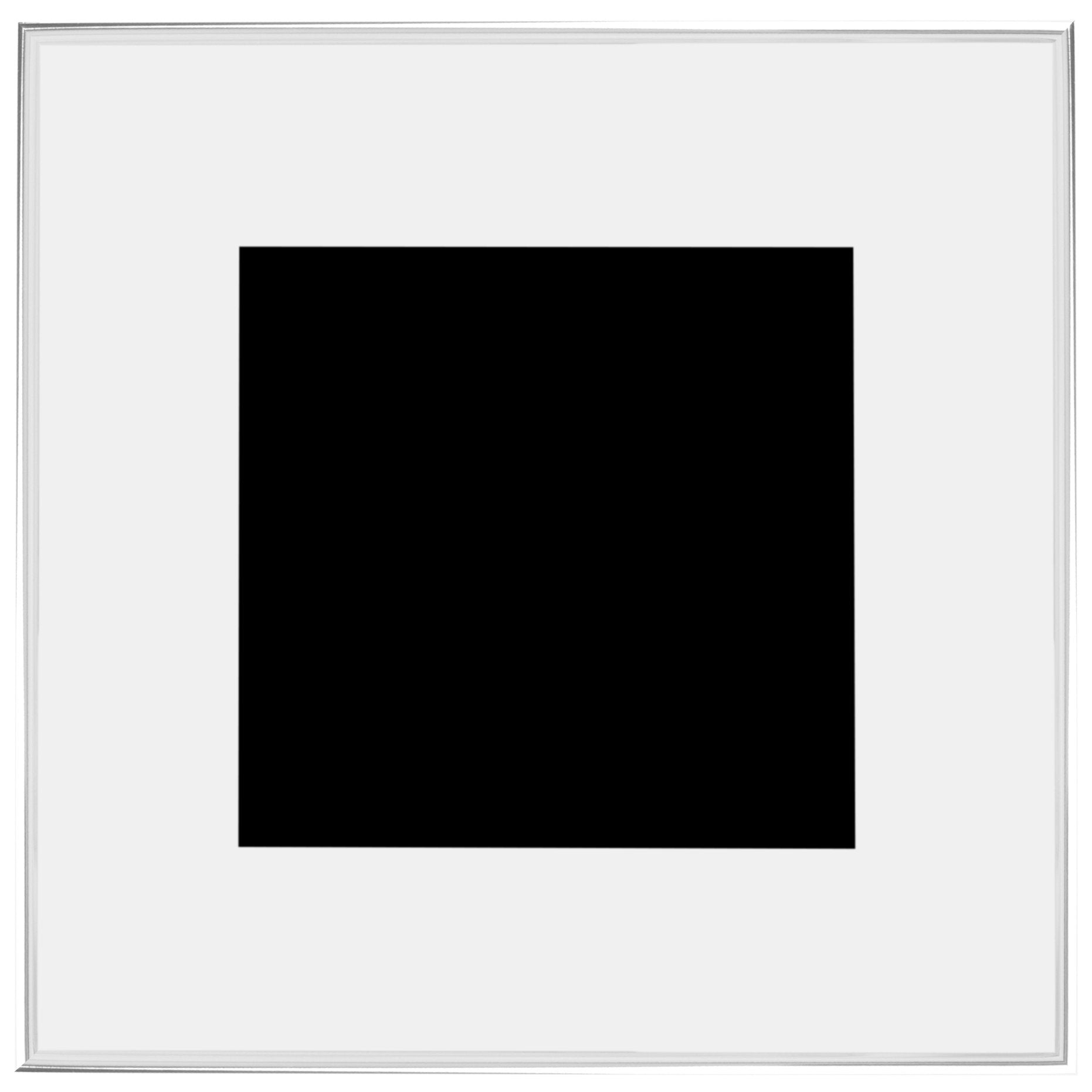 KIM Bilderrahmen 10x10 cm silberfarben