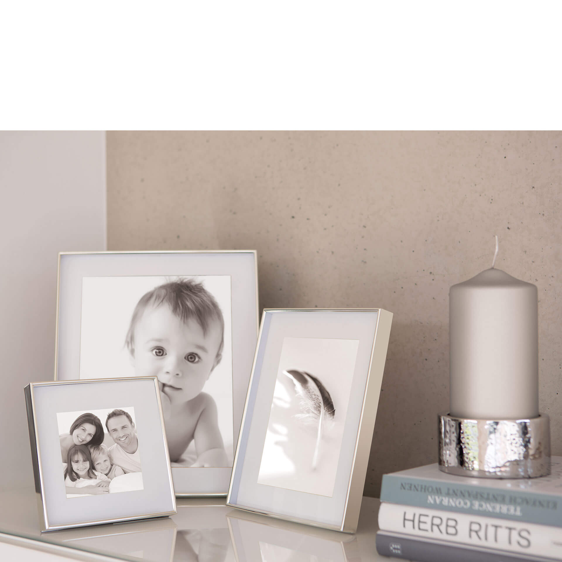 KIM Bilderrahmen 13x18 cm silberfarben