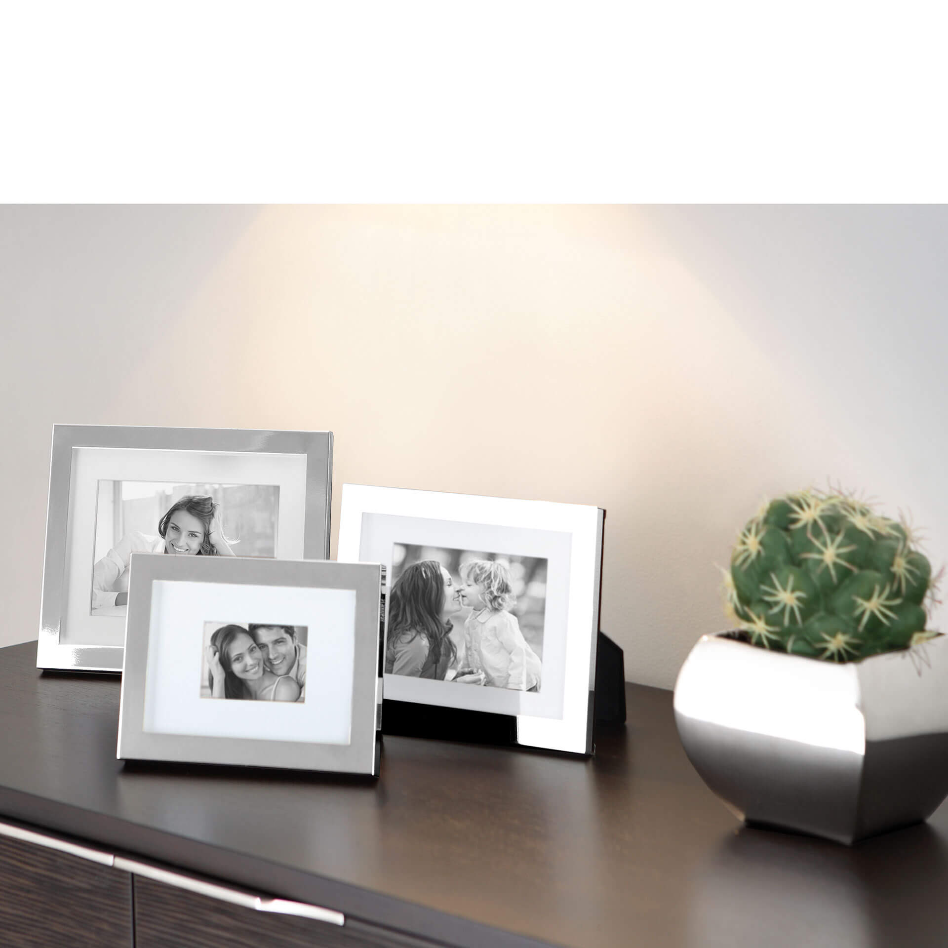 BEN Bilderrahmen 10x15 cm silberfarben