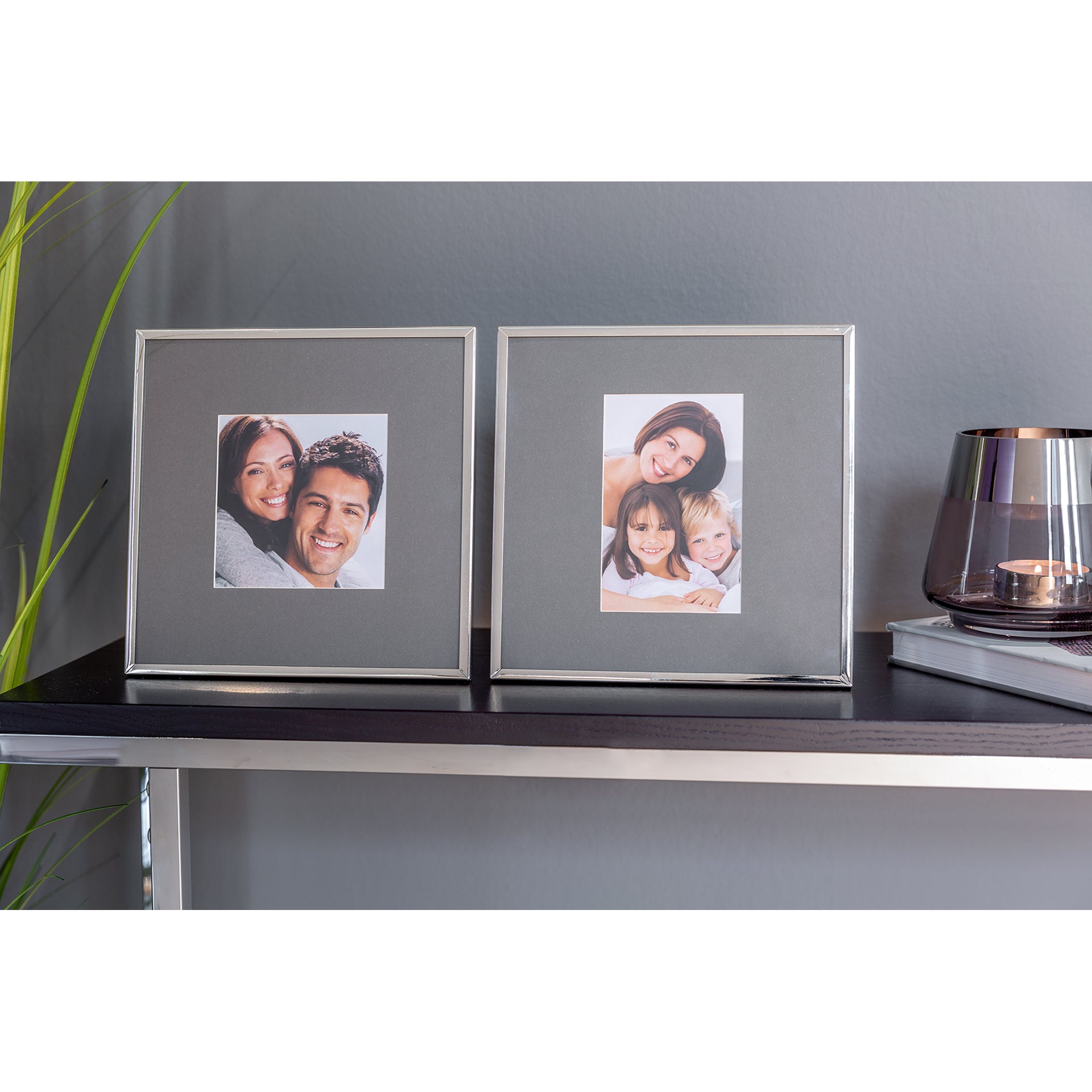 COLLIN Bilderrahmen 13x13 cm silber