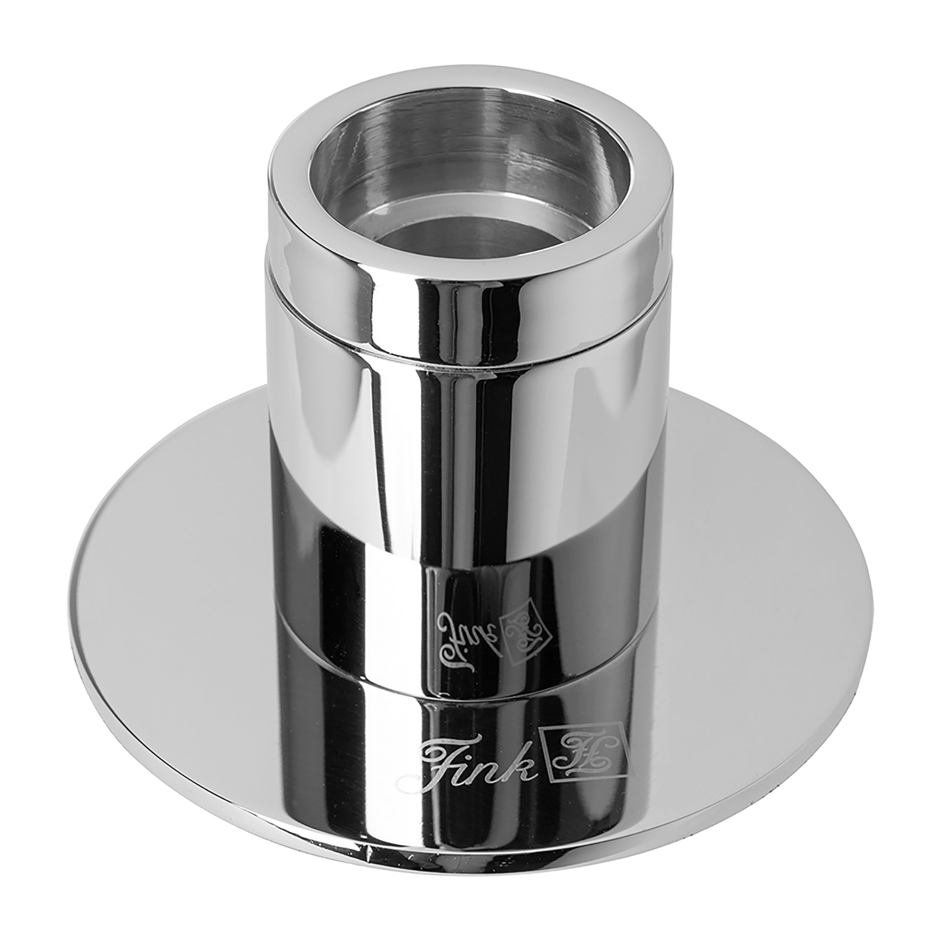 ENNO Leuchter silberfarben