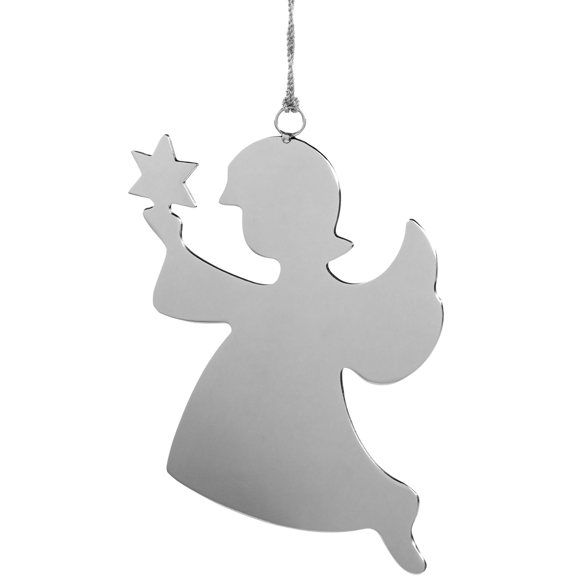 HOLYWORKER Hänger silberfarben