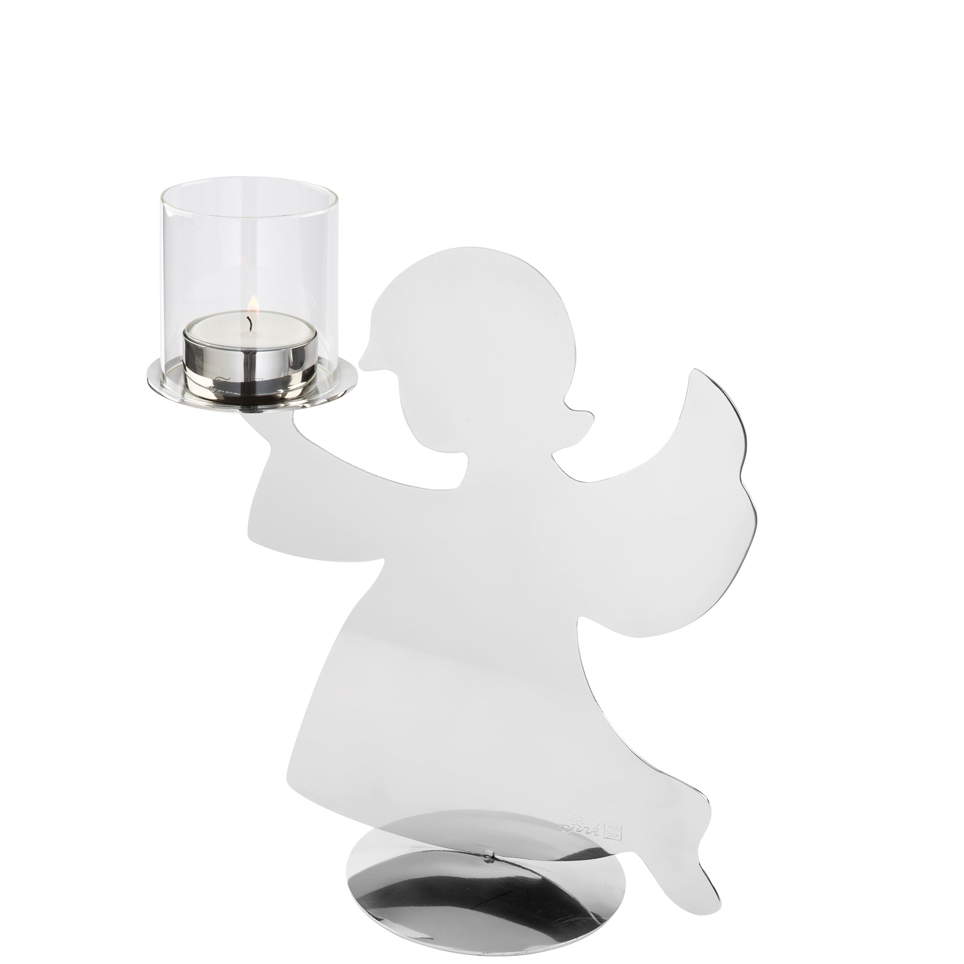 HOLYWORKER Kerzenhalter silberfarben