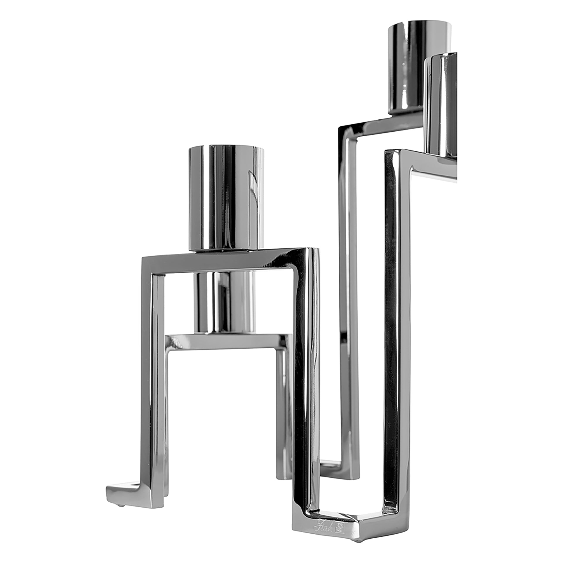 GRANT Leuchter, 4-flammig silberfarben