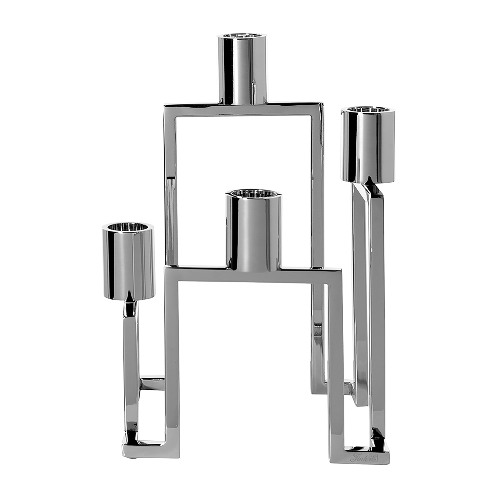 GRANT Leuchter, 4-flammig silberfarben