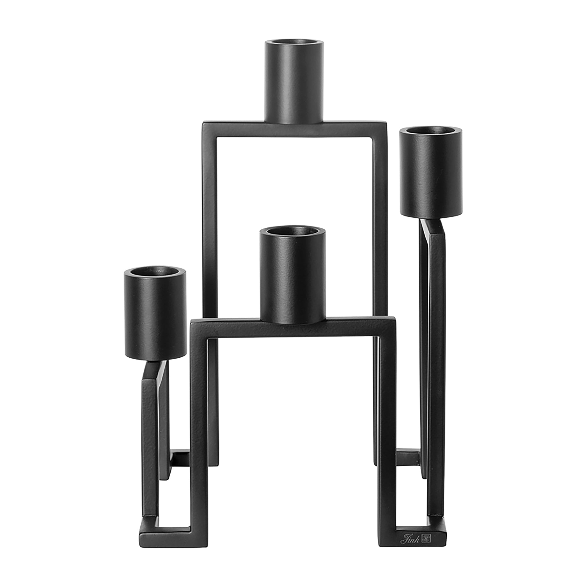 GRANT Leuchter, 4-flammig schwarz