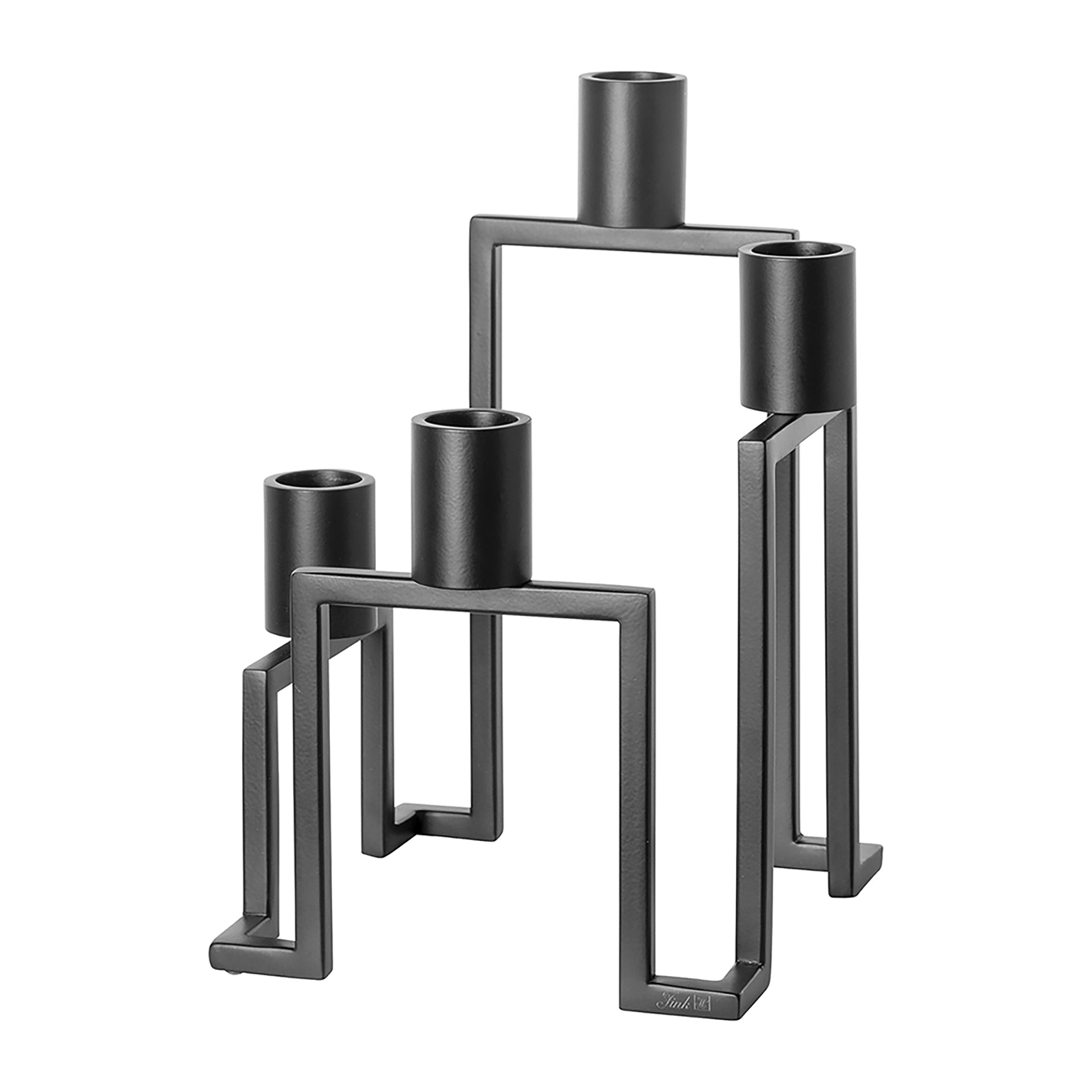 GRANT Leuchter, 4-flammig schwarz