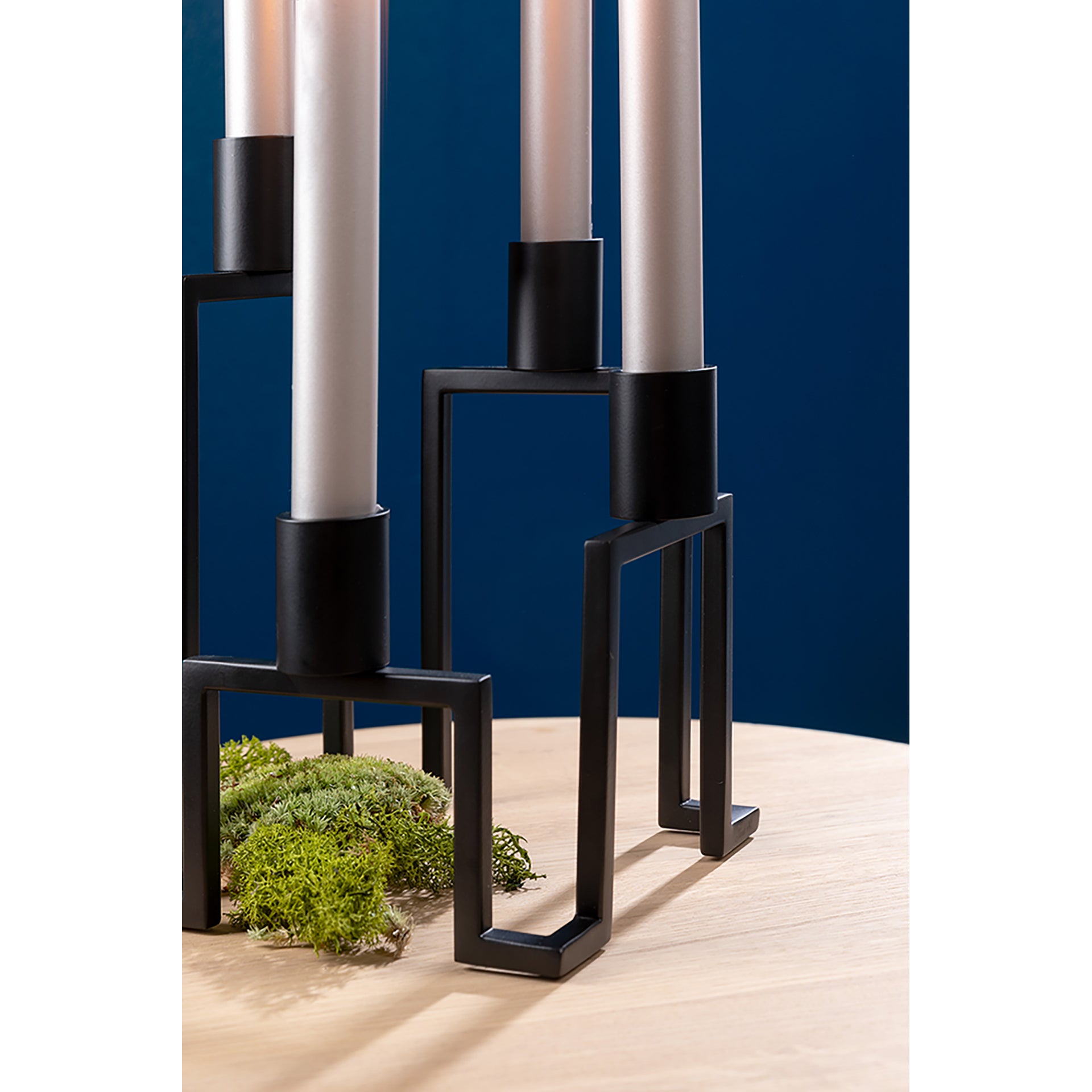 GRANT Leuchter, 4-flammig schwarz