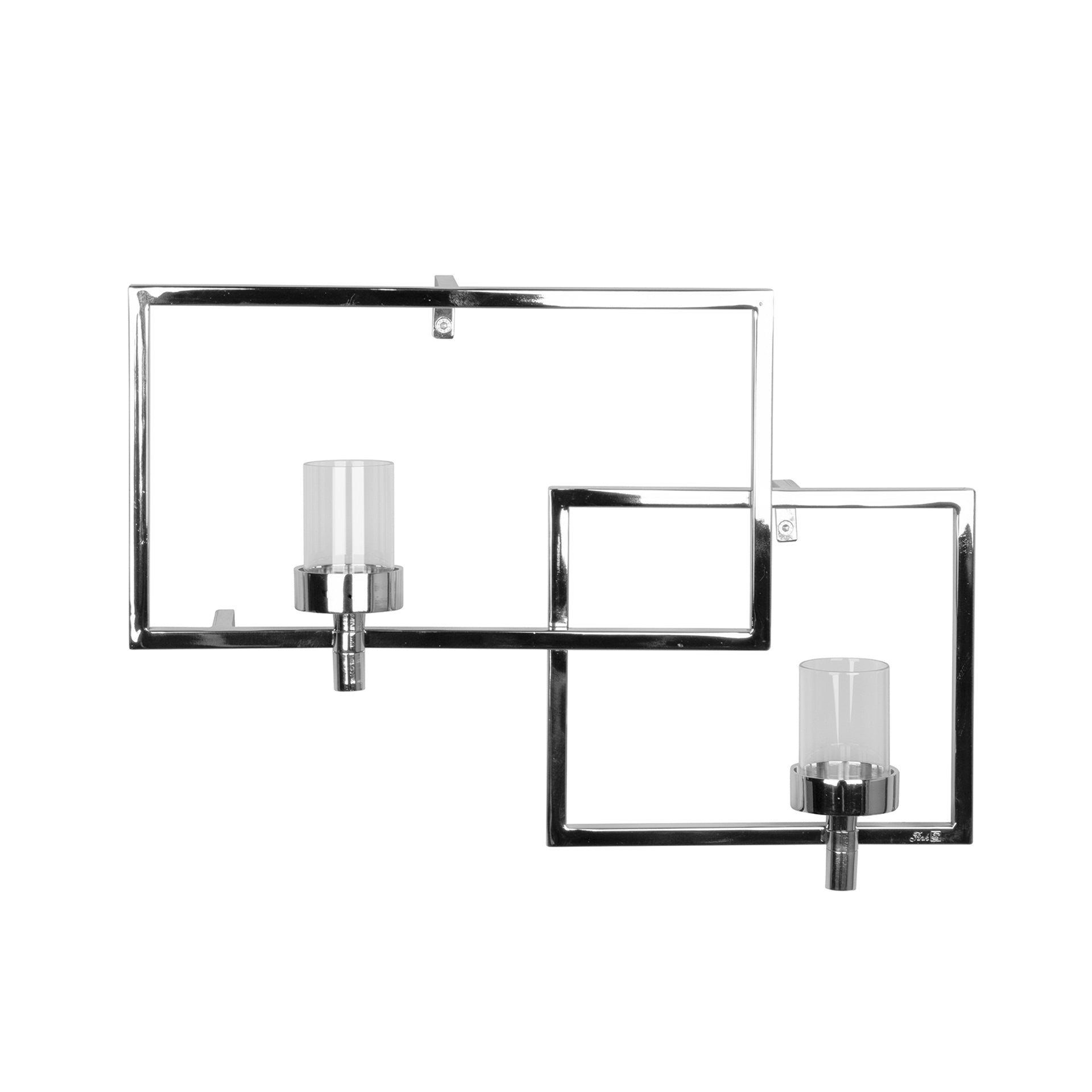 ESCALA Wanddekoration silberfarben