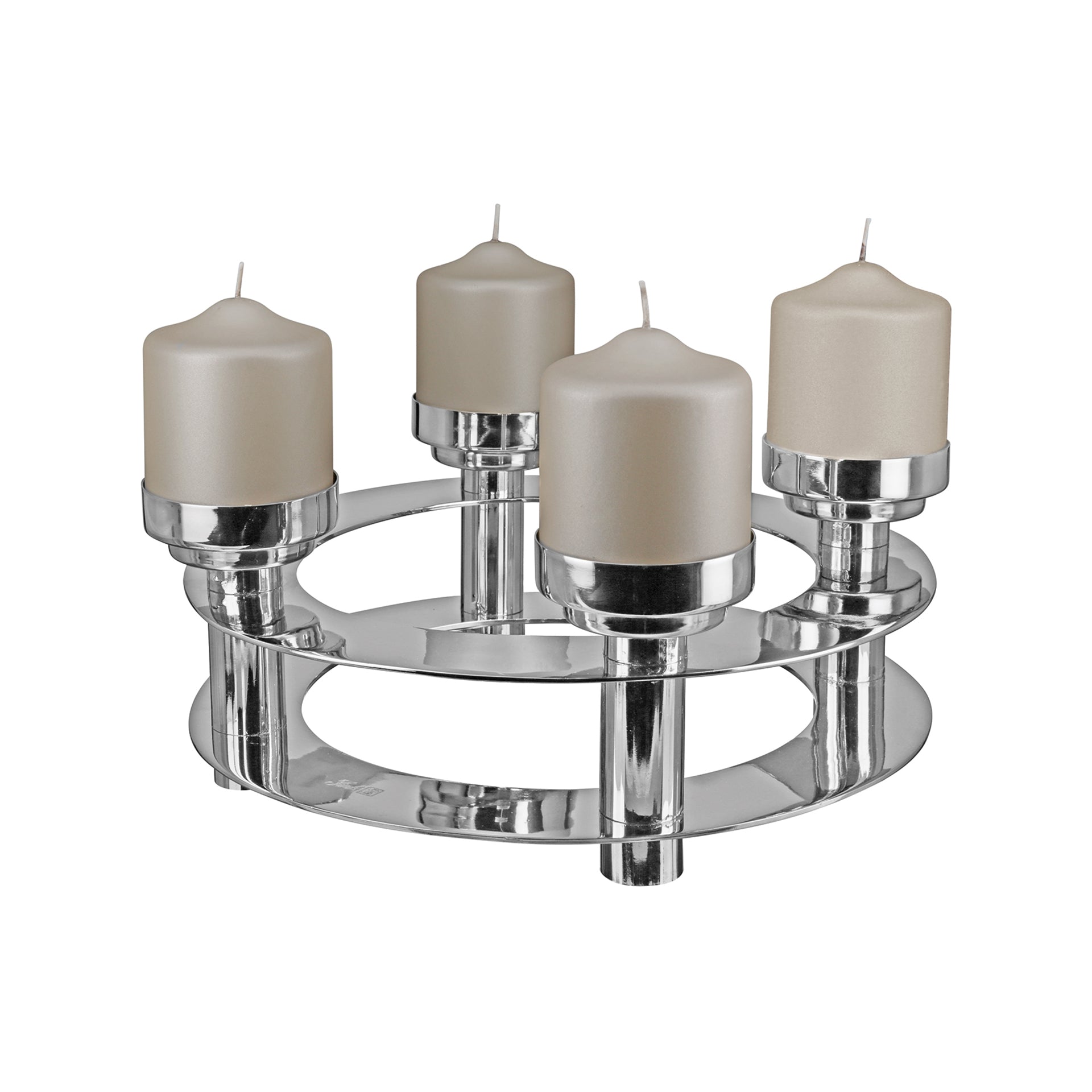 RICARDO Kranz silberfarben