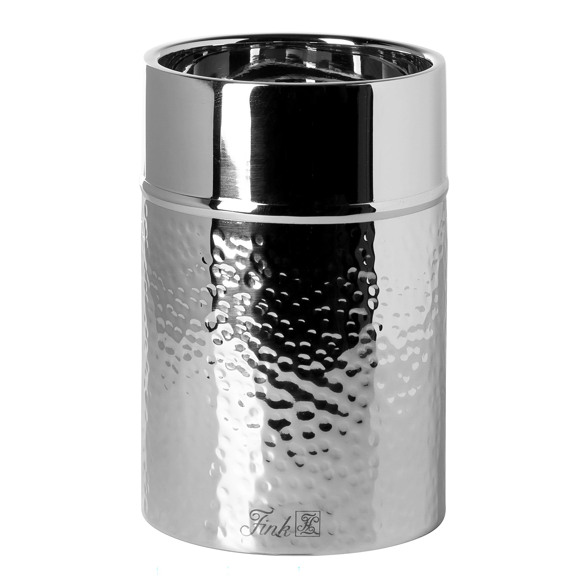 NASSAU Stumpenkerzenhalter silberfarben