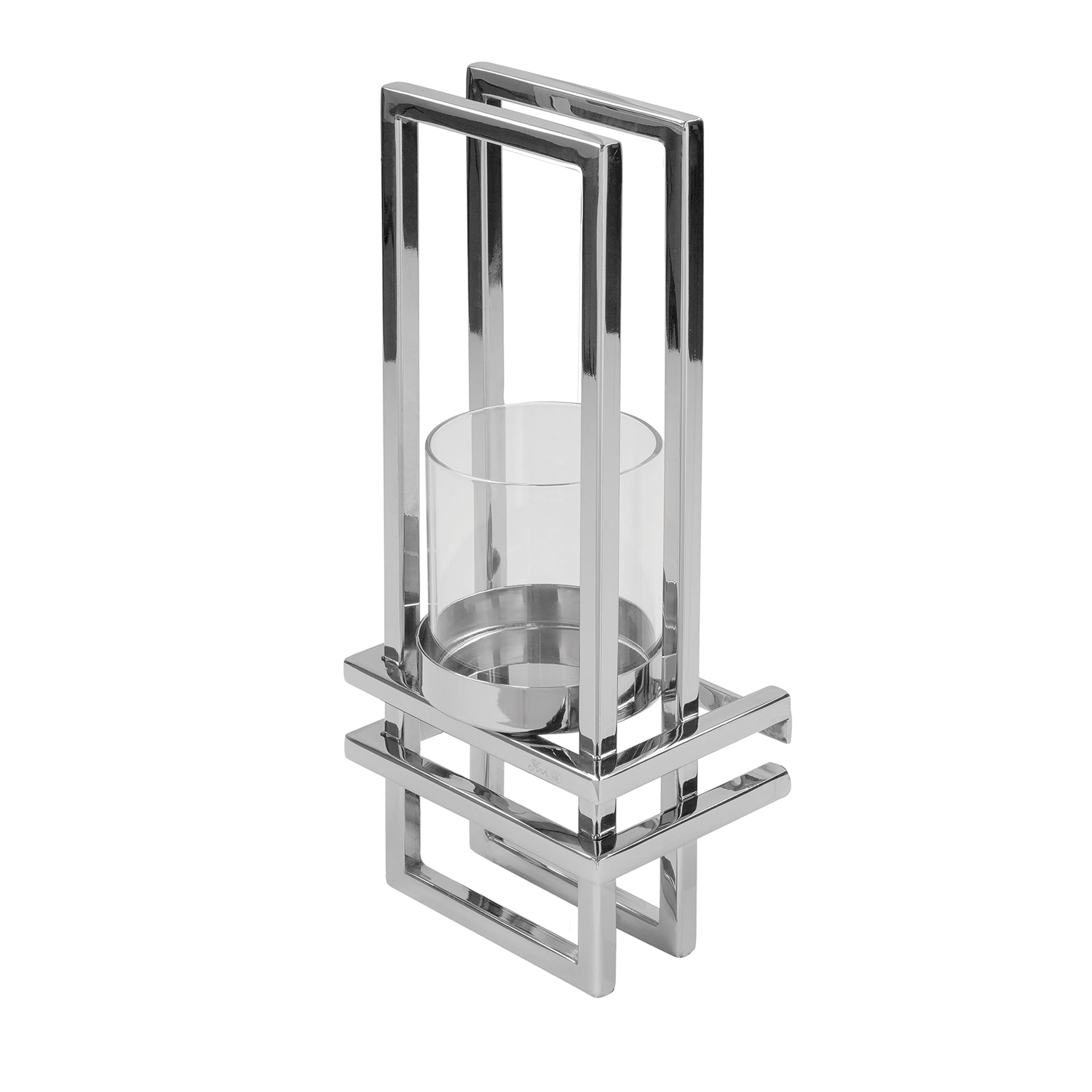 DUALIS Wanddekoration silberfarben