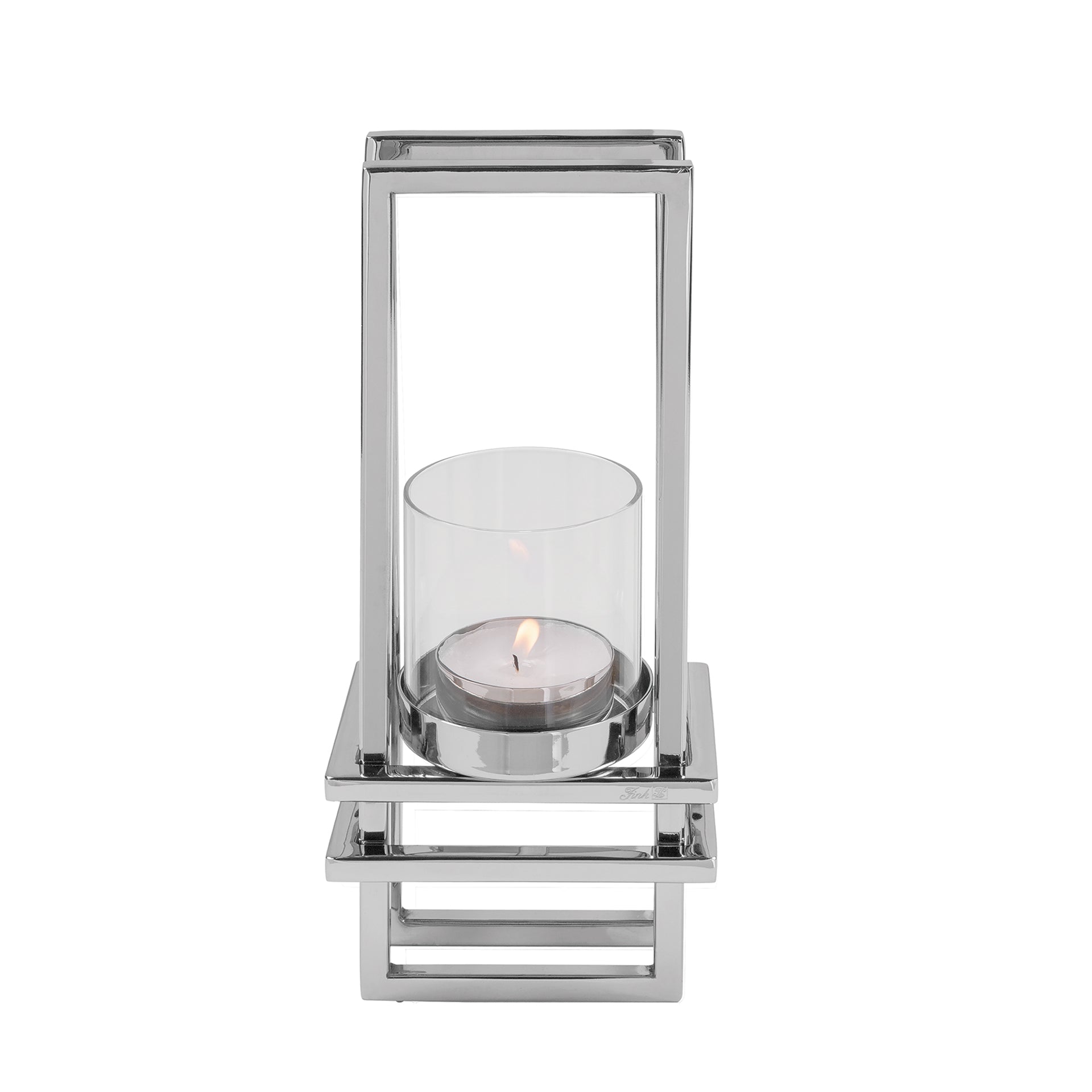 DUALIS Wanddekoration silberfarben