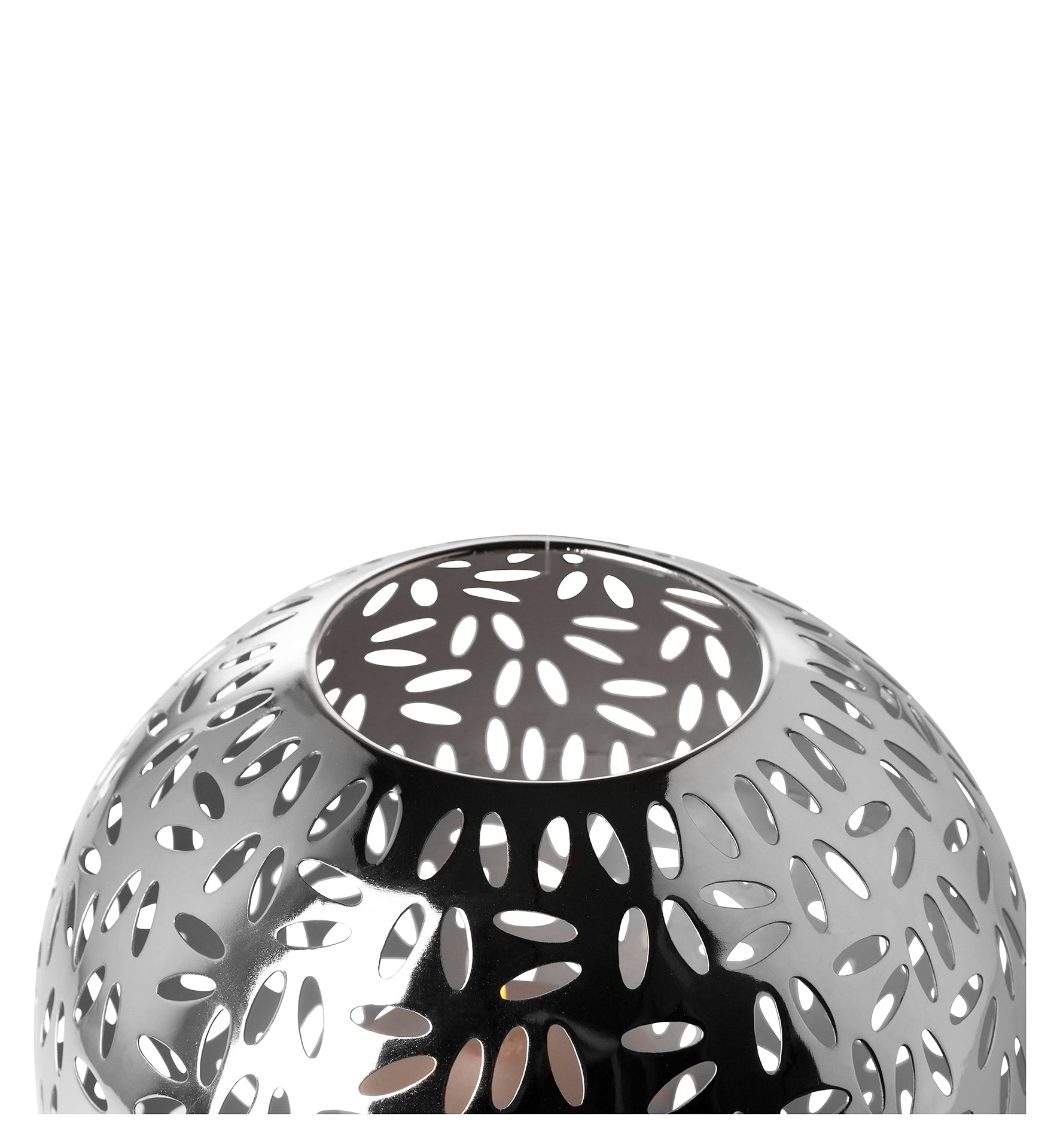 DARIA Windlicht silberfarben