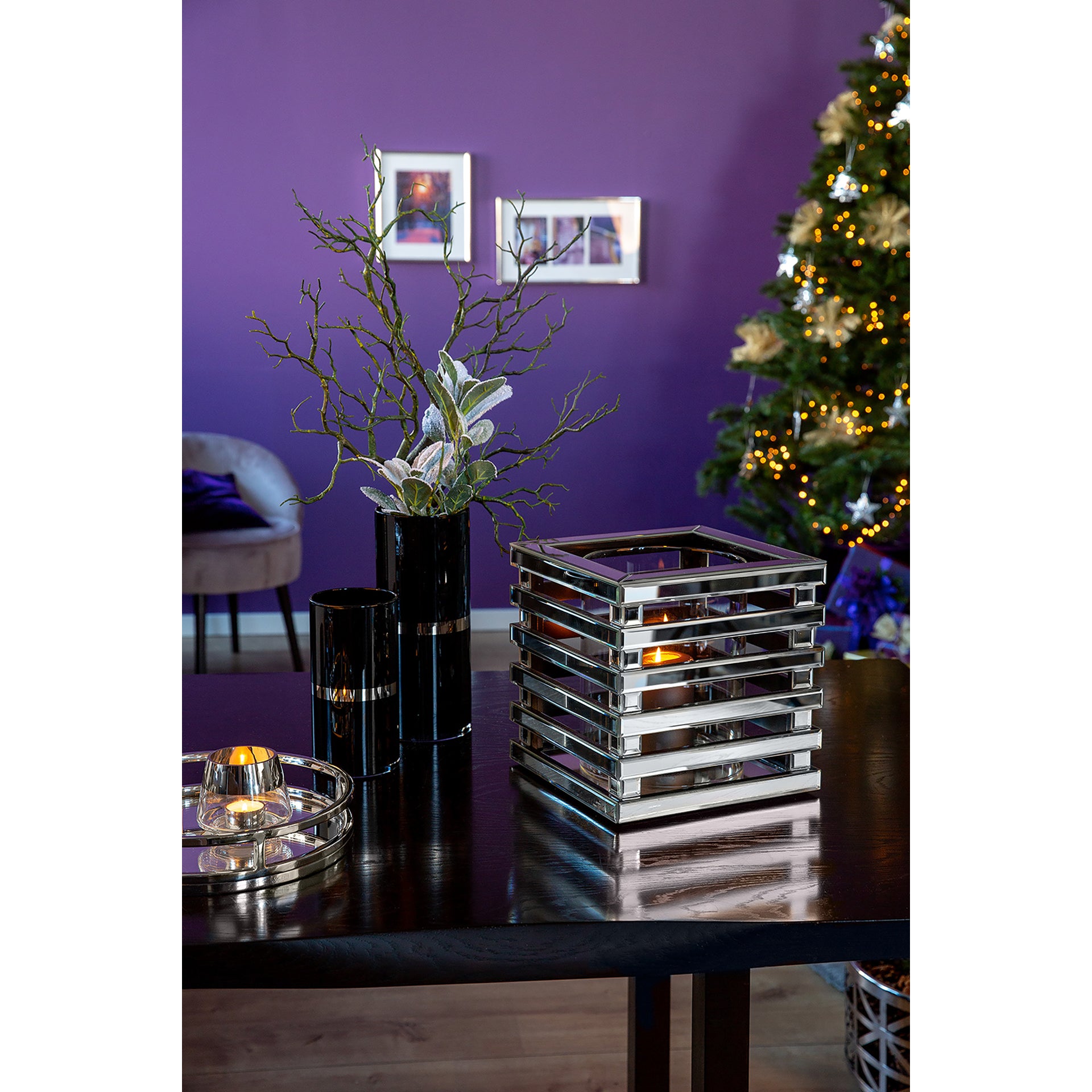 DILARA Windlicht klar