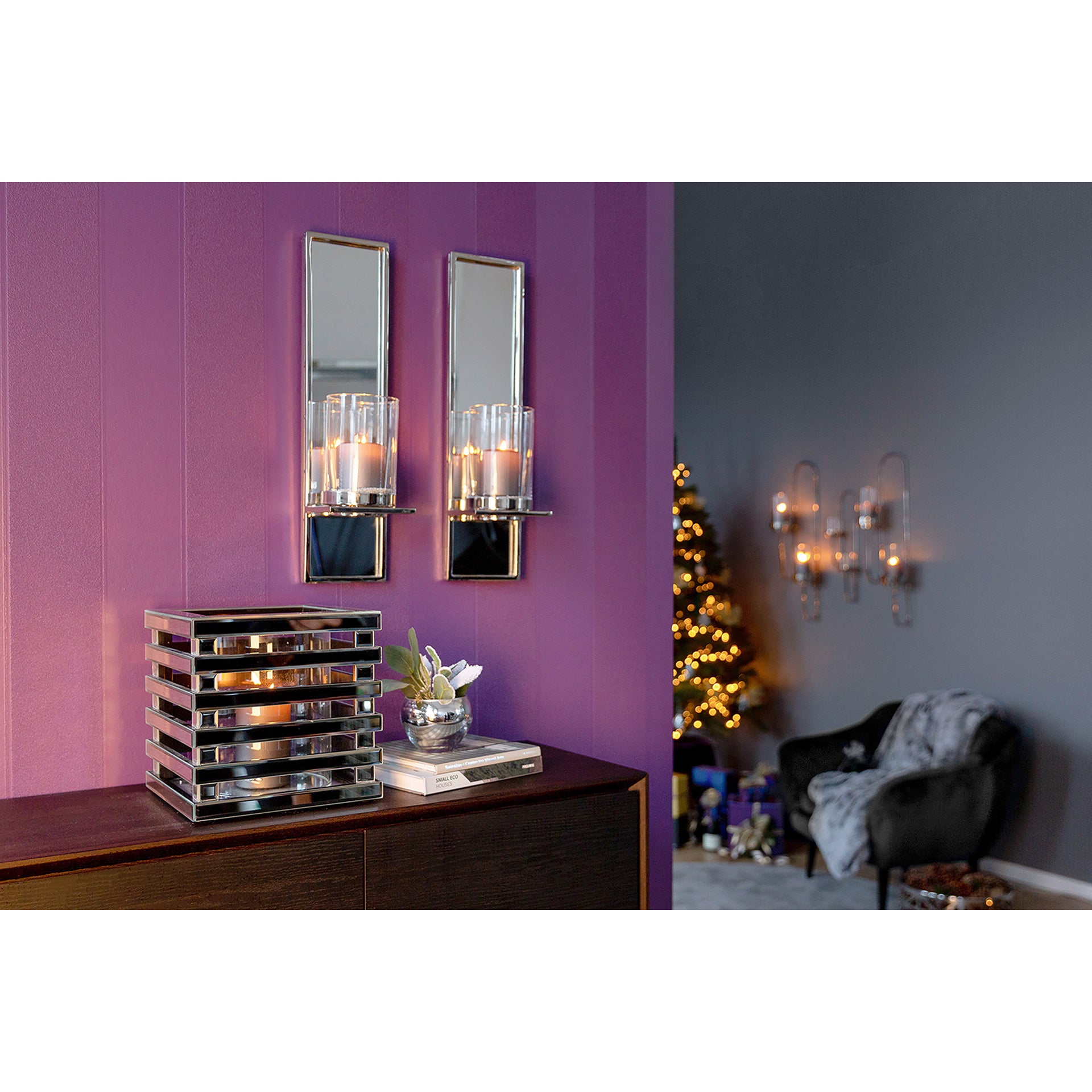 DILARA Windlicht klar